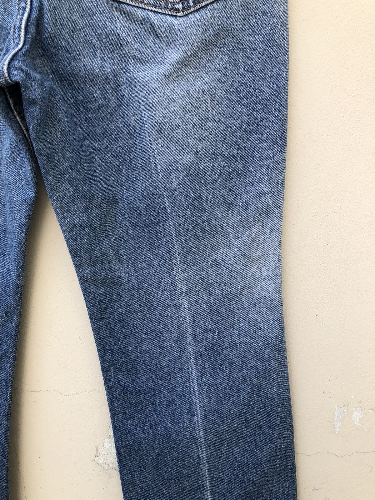 Levi's Vintage 80s Levi’s 517 Asymmetrical Leg Jeans Cropped Denim Size US 33 - 18 Thumbnail