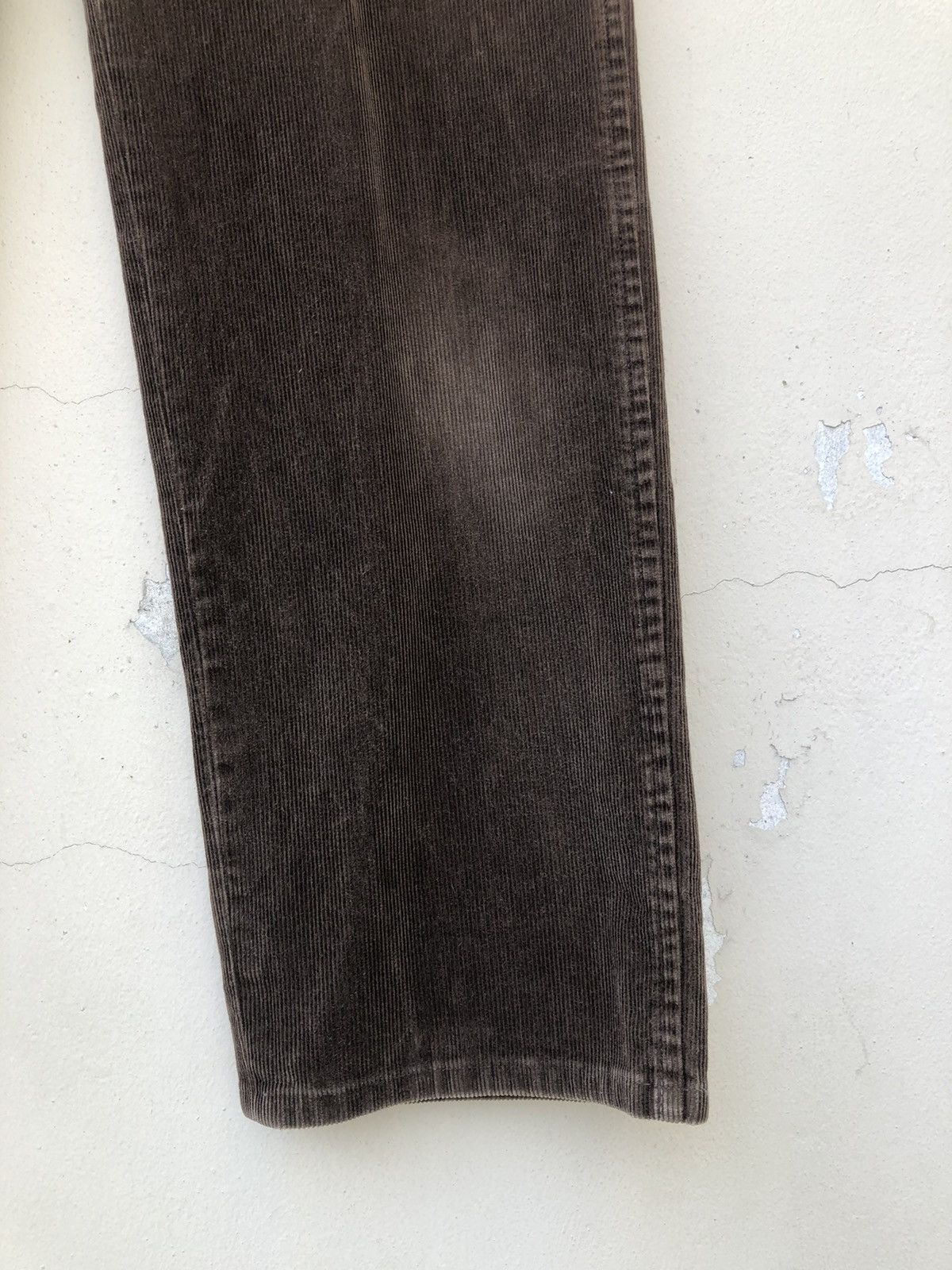 Vintage Vintage Et Vous Paris Faded Brown Corduroy Trouser Pant Size US 30 / EU 46 - 9 Thumbnail