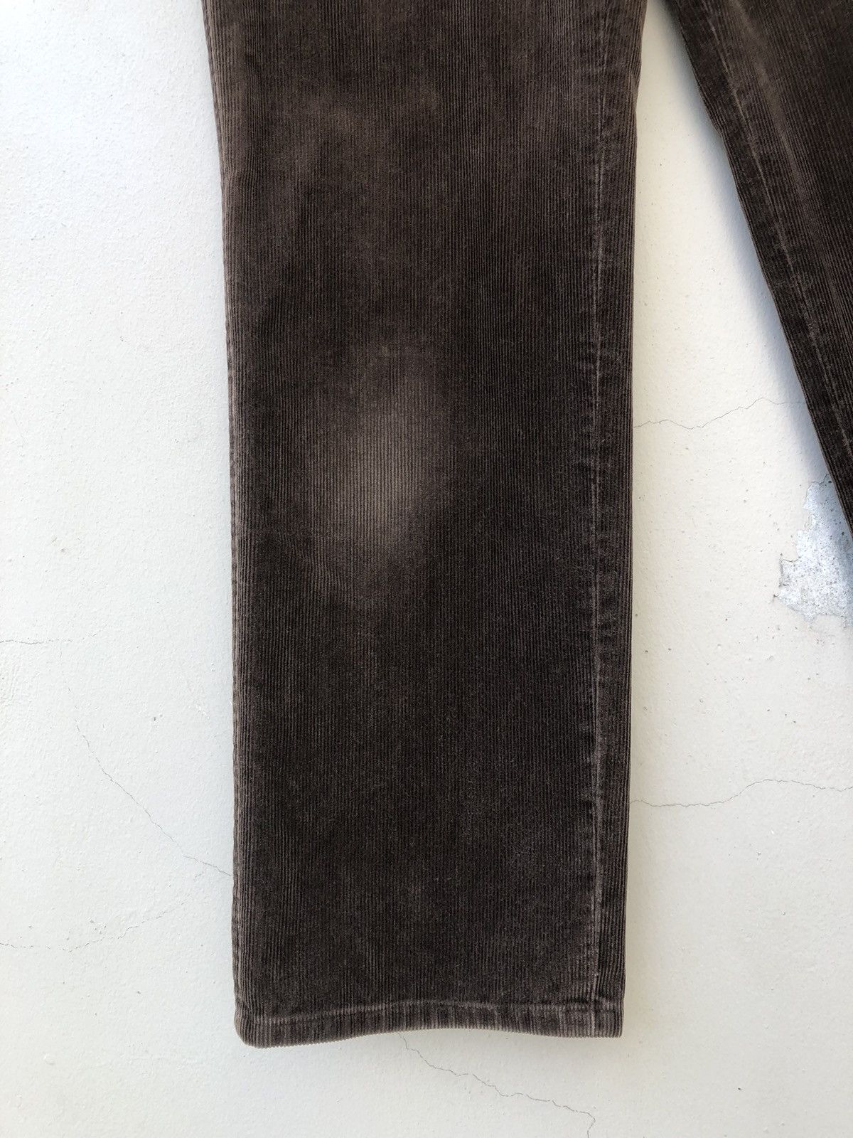 Vintage Vintage Et Vous Paris Faded Brown Corduroy Trouser Pant Size US 30 / EU 46 - 6 Thumbnail