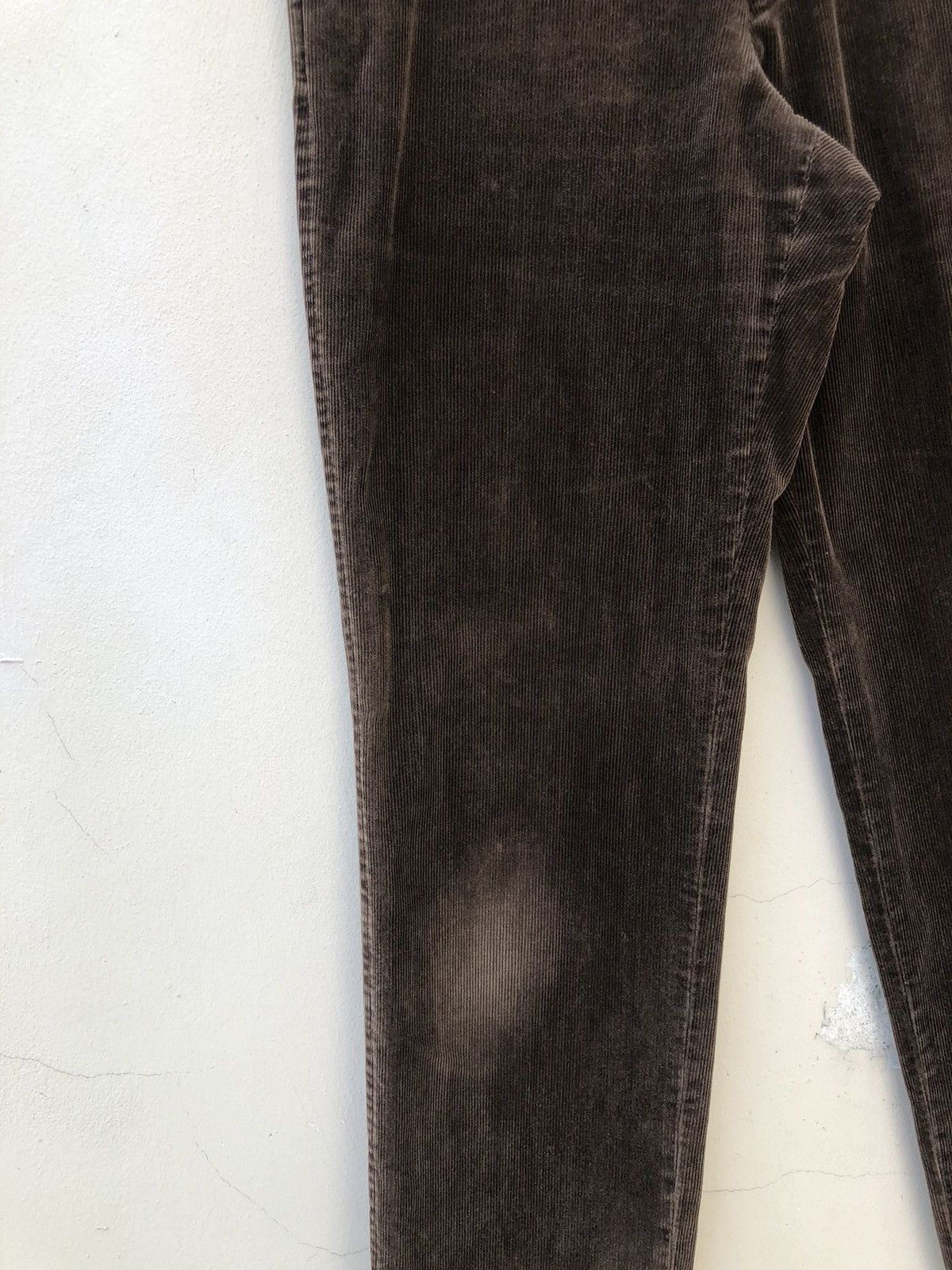 Vintage Vintage Et Vous Paris Faded Brown Corduroy Trouser Pant Size US 30 / EU 46 - 5 Thumbnail