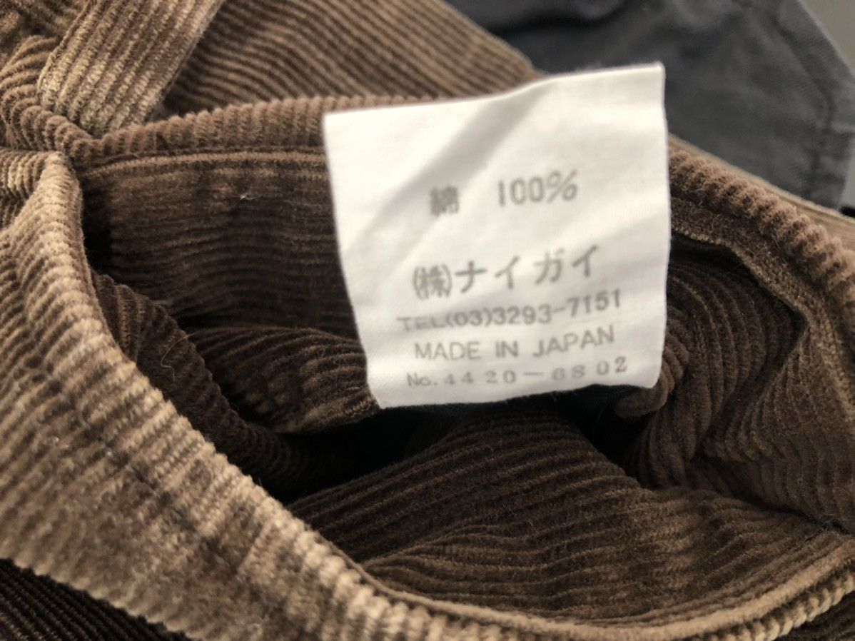 Vintage Vintage Et Vous Paris Faded Brown Corduroy Trouser Pant Size US 30 / EU 46 - 20 Thumbnail