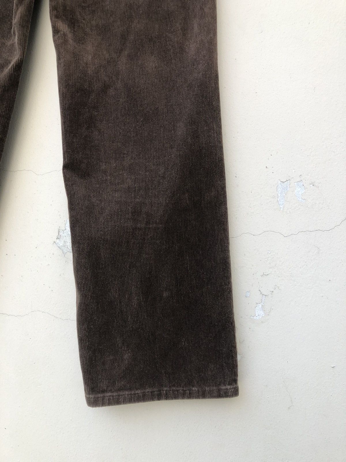 Vintage Vintage Et Vous Paris Faded Brown Corduroy Trouser Pant Size US 30 / EU 46 - 18 Thumbnail