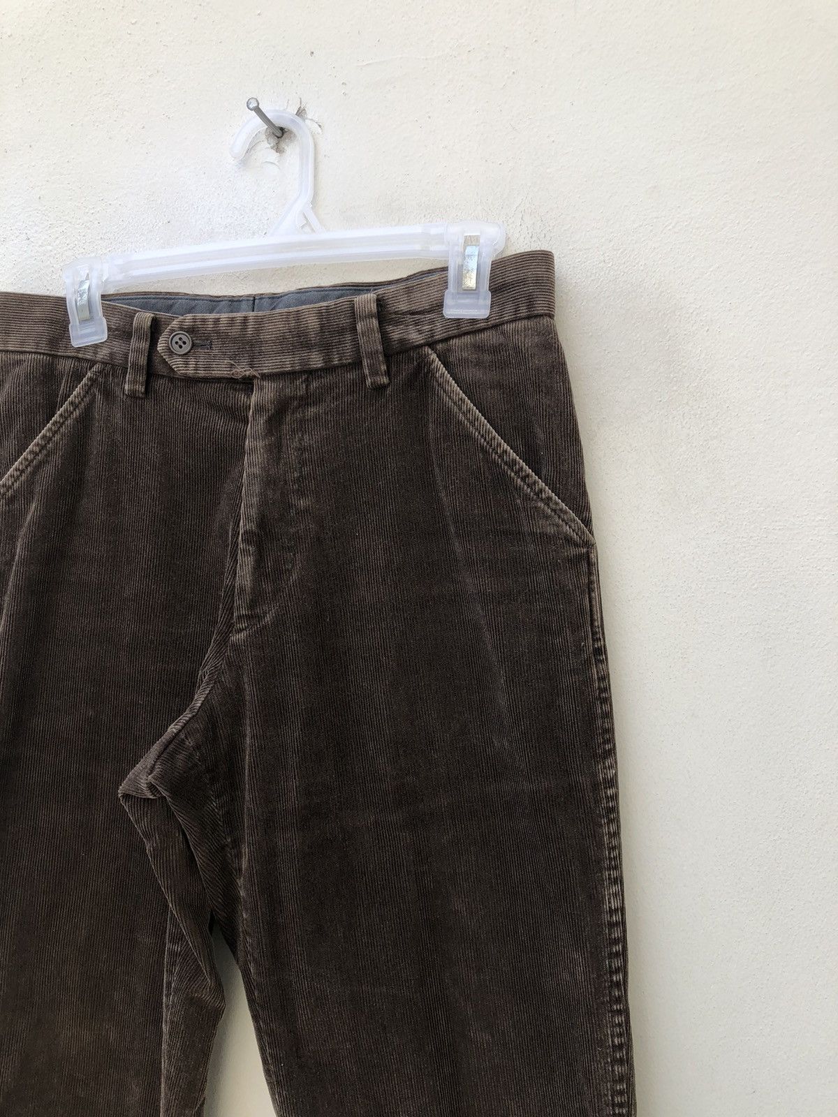 Vintage Vintage Et Vous Paris Faded Brown Corduroy Trouser Pant Size US 30 / EU 46 - 7 Thumbnail