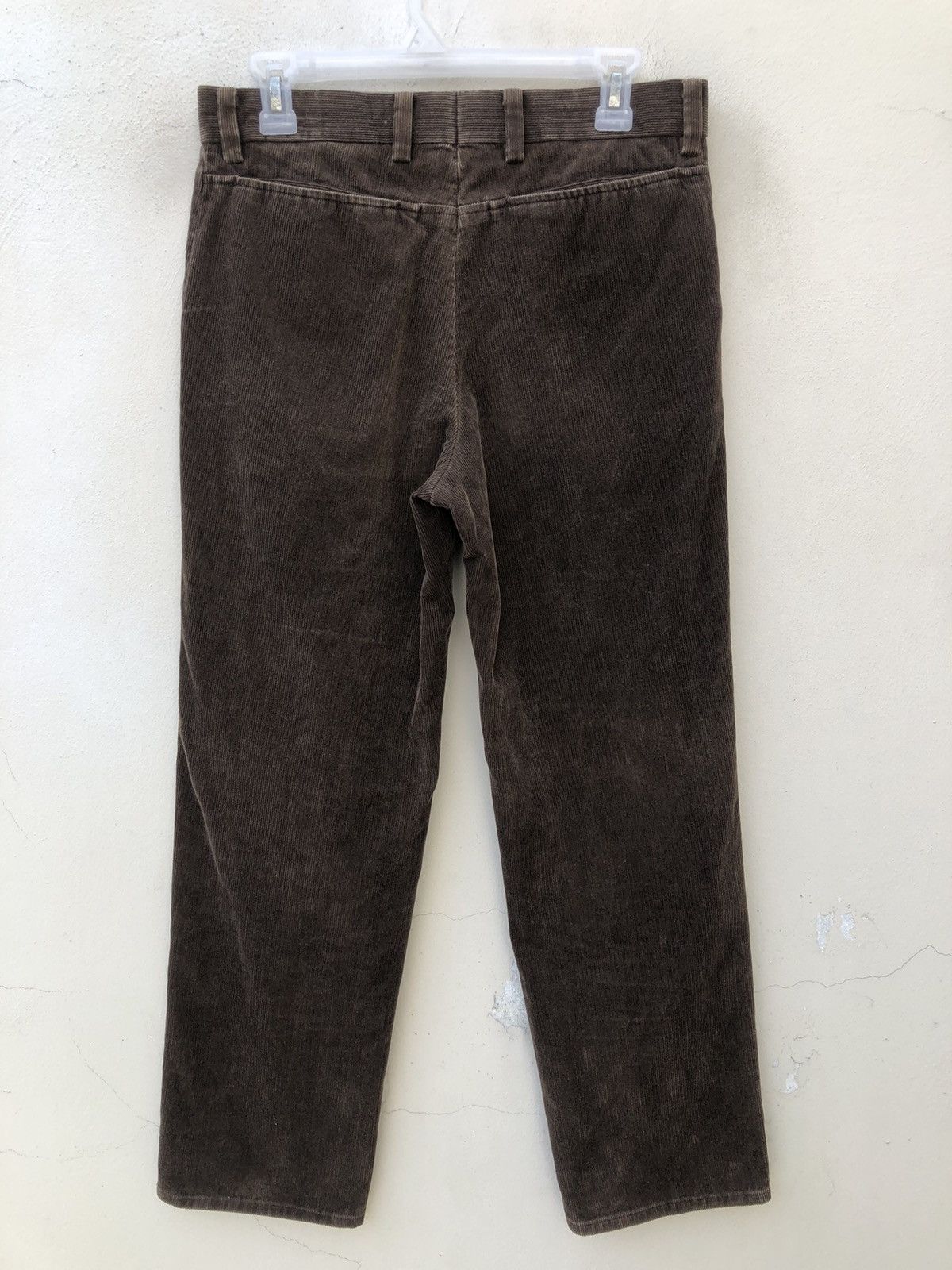 Vintage Vintage Et Vous Paris Faded Brown Corduroy Trouser Pant Size US 30 / EU 46 - 11 Thumbnail