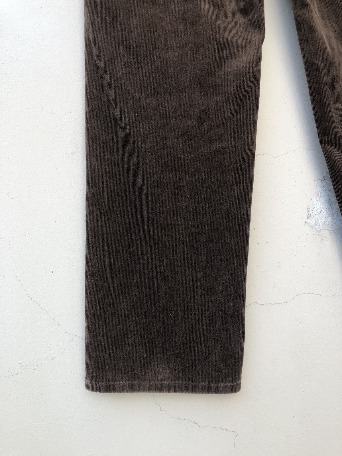 Vintage Vintage Et Vous Paris Faded Brown Corduroy Trouser Pant Size US 30 / EU 46 - 14 Thumbnail