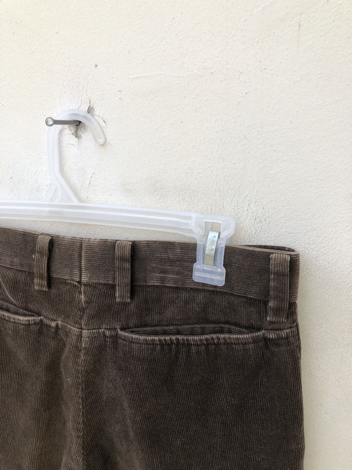 Vintage Vintage Et Vous Paris Faded Brown Corduroy Trouser Pant Size US 30 / EU 46 - 16 Thumbnail