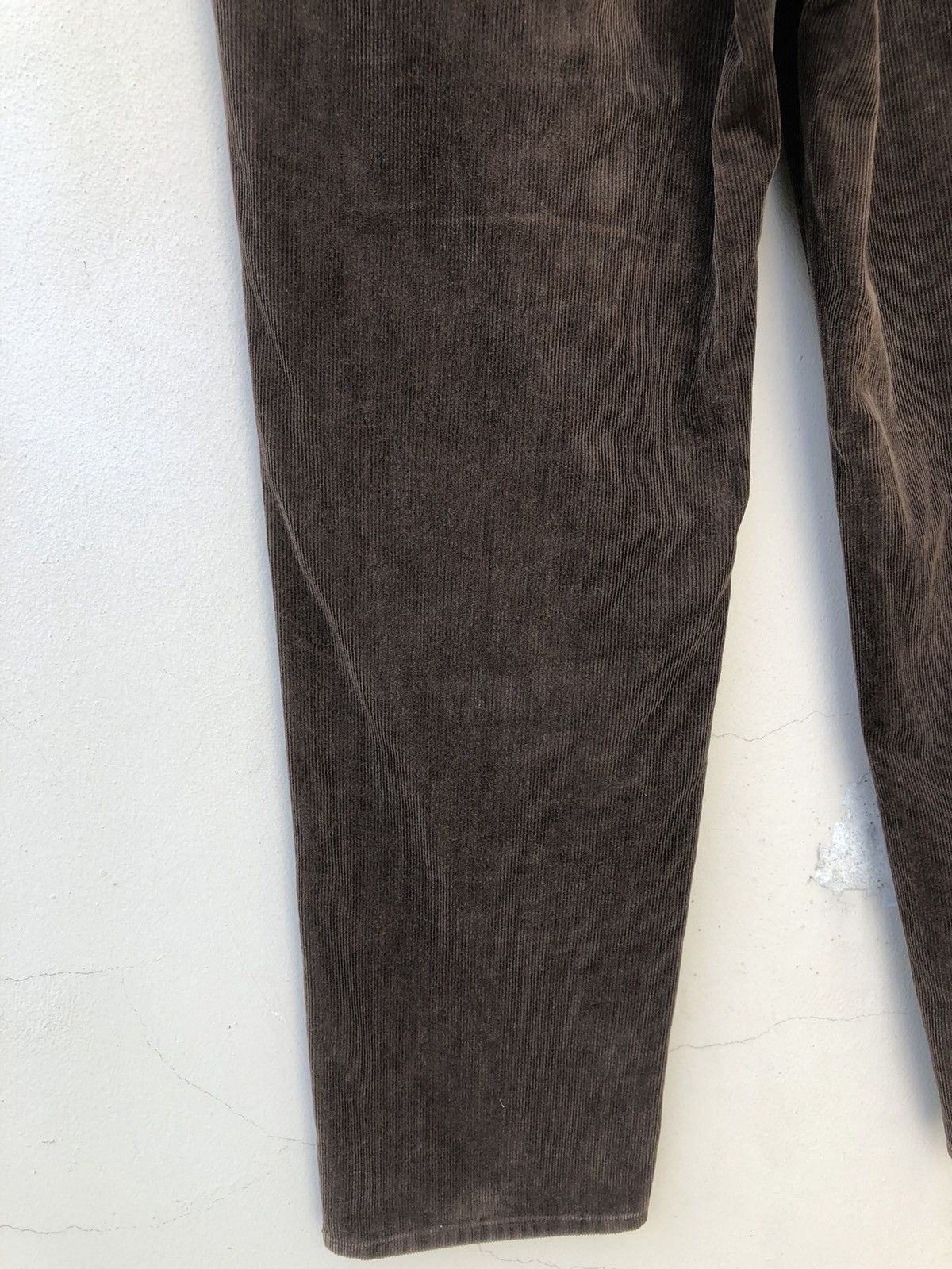Vintage Vintage Et Vous Paris Faded Brown Corduroy Trouser Pant Size US 30 / EU 46 - 13 Thumbnail