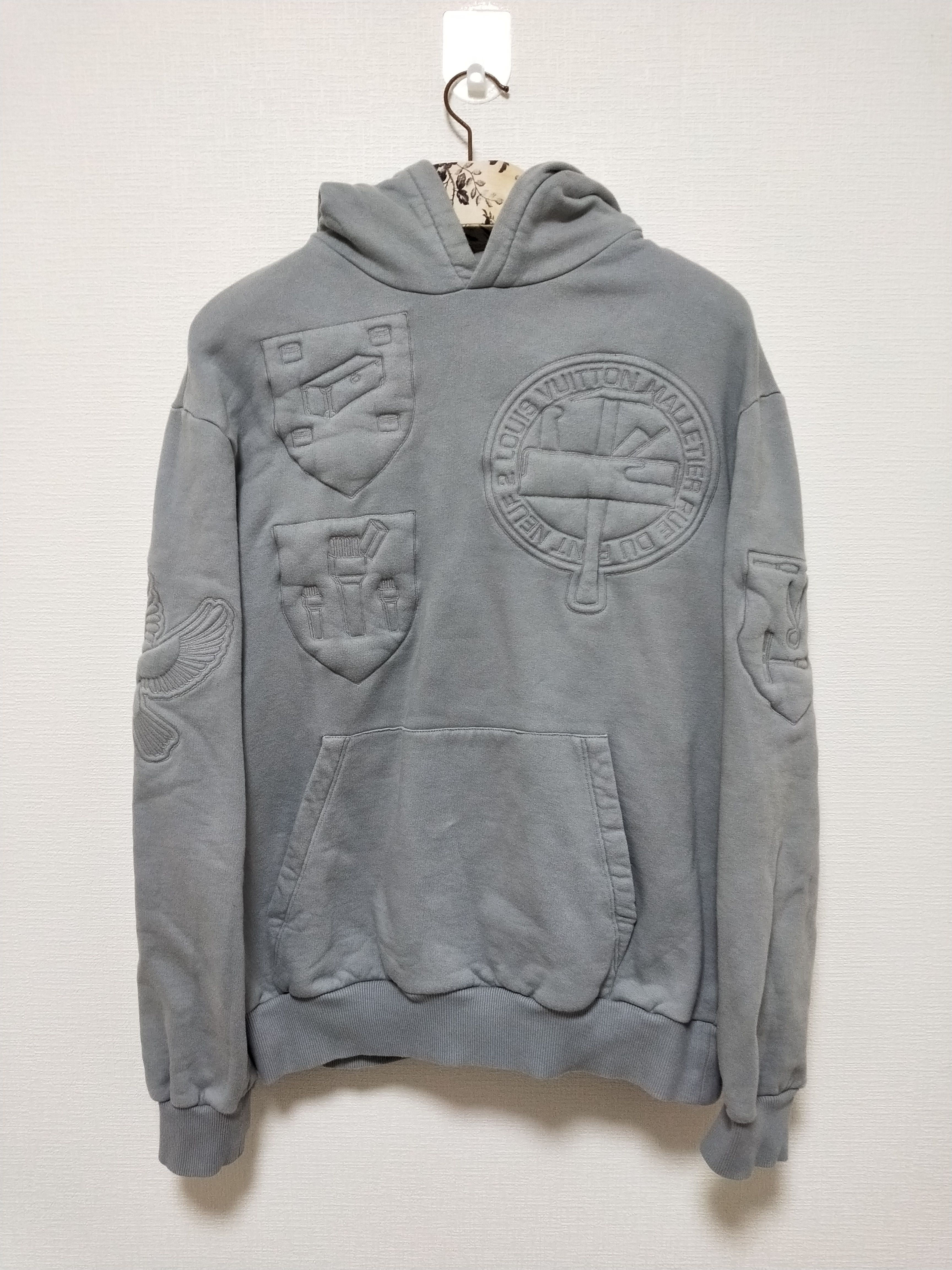 Louis Vuitton 3D Padded Embroidered Hoodie - Oliver's Archive