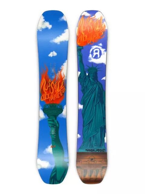 Virgil Abloh X Russell Winfield X Ride Snowboard Deck
