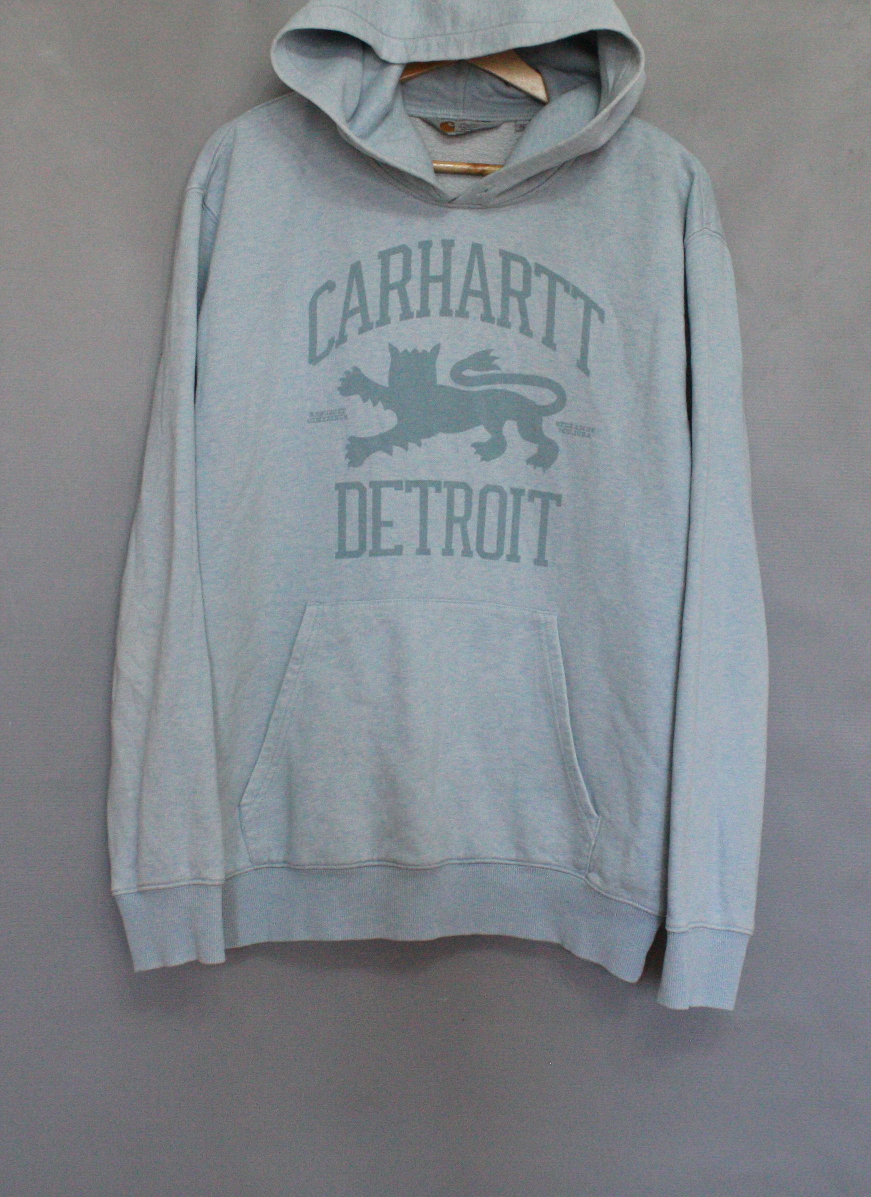 Carhartt Wip Carhartt WIP hoodie Hooded Detroit Lien Sweat Size US L / EU 52-54 / 3 - 1 Preview
