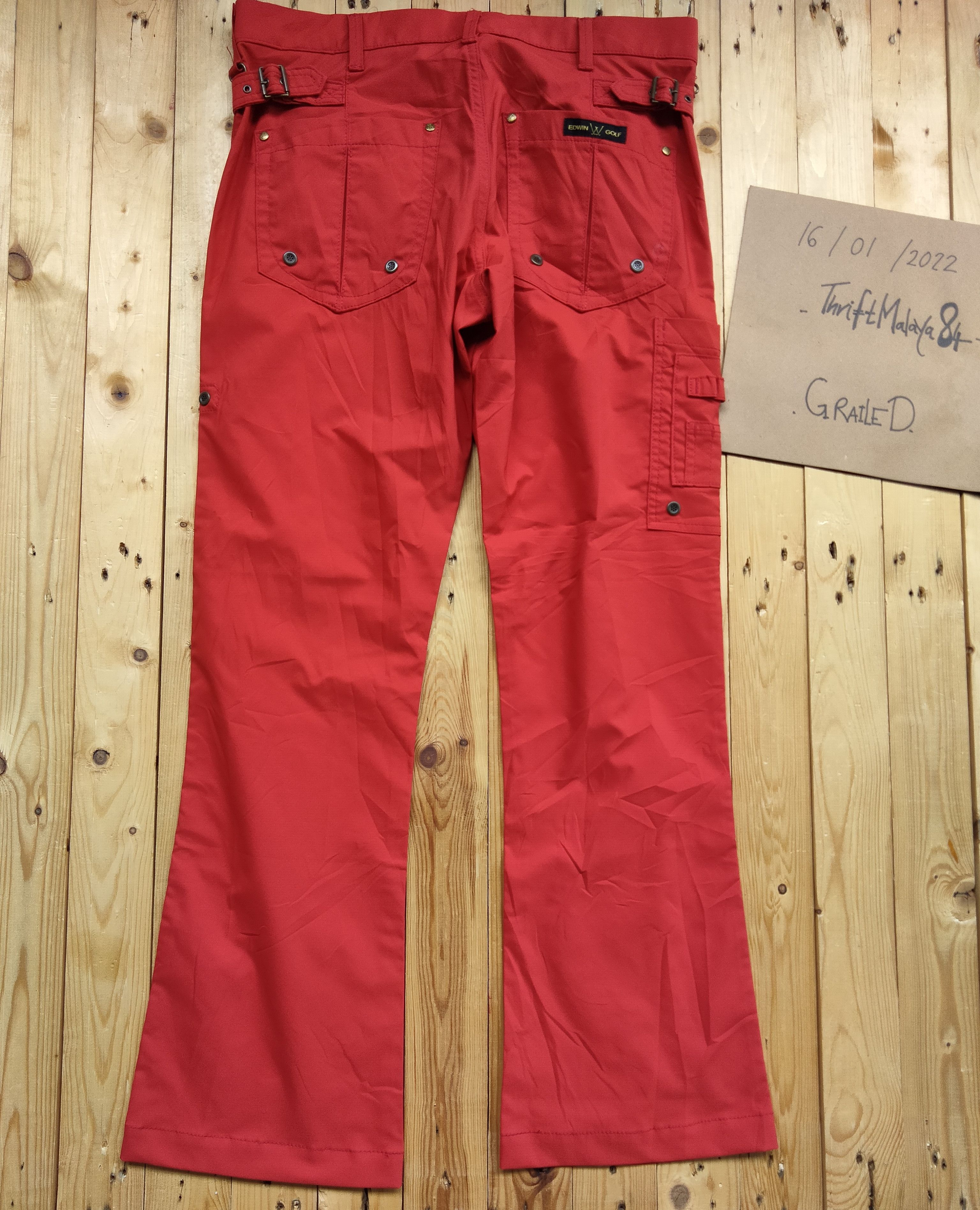 Edwin × Vintage 🔥OFFER BINDING NOW🔥Edwin Golf Cargo pant rare Size US 34 / EU 50 - 12 Thumbnail
