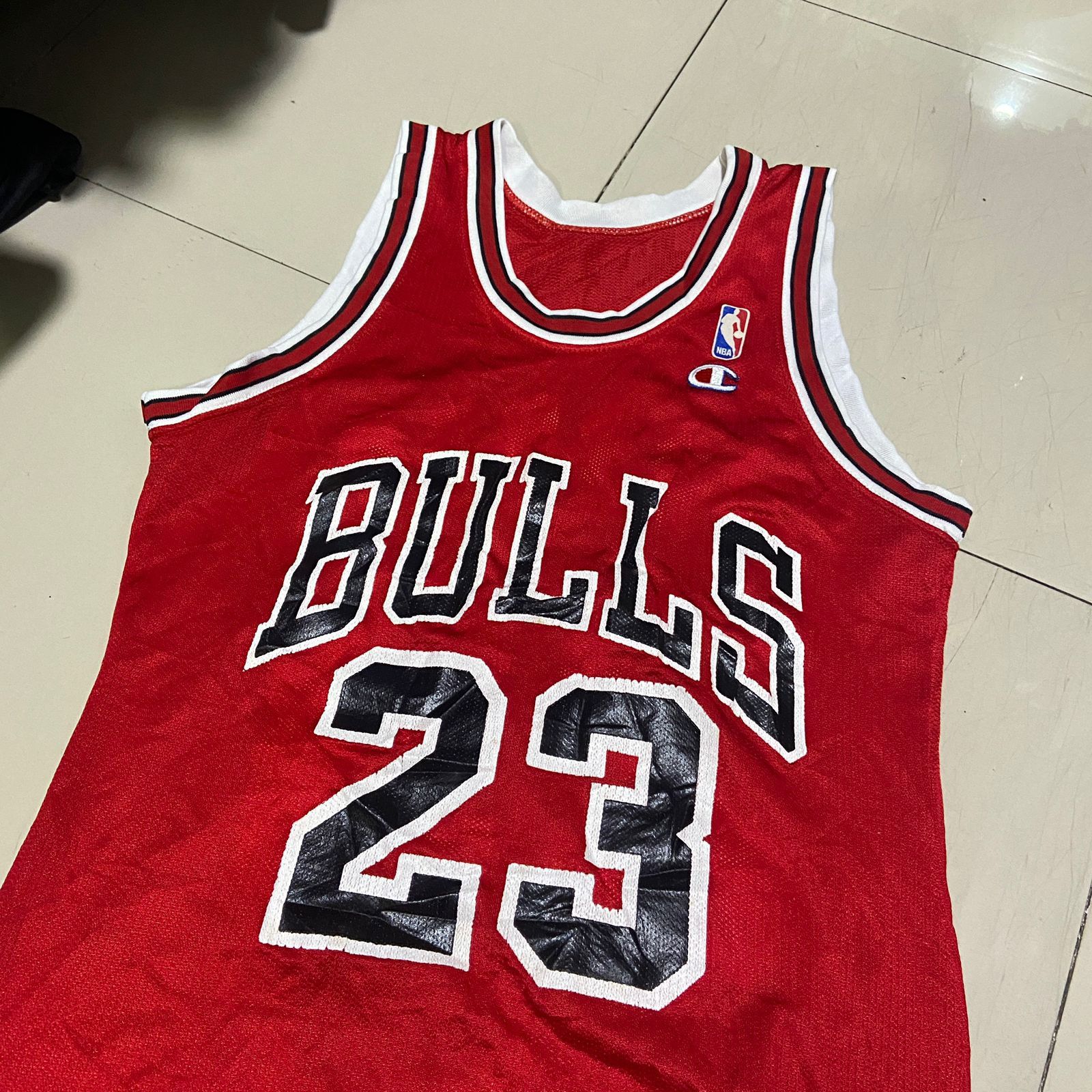 Vintage vintage jersey champion chicago bulls michael jordar | Grailed