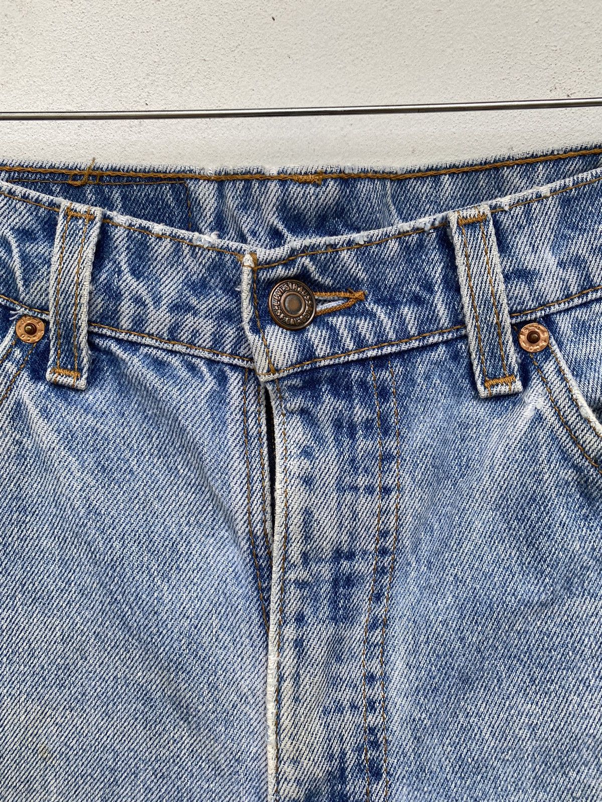 Levi's Vintage Levis Distressed lot 517 jeans size 32 Size US 32 / EU 48 - 6 Thumbnail
