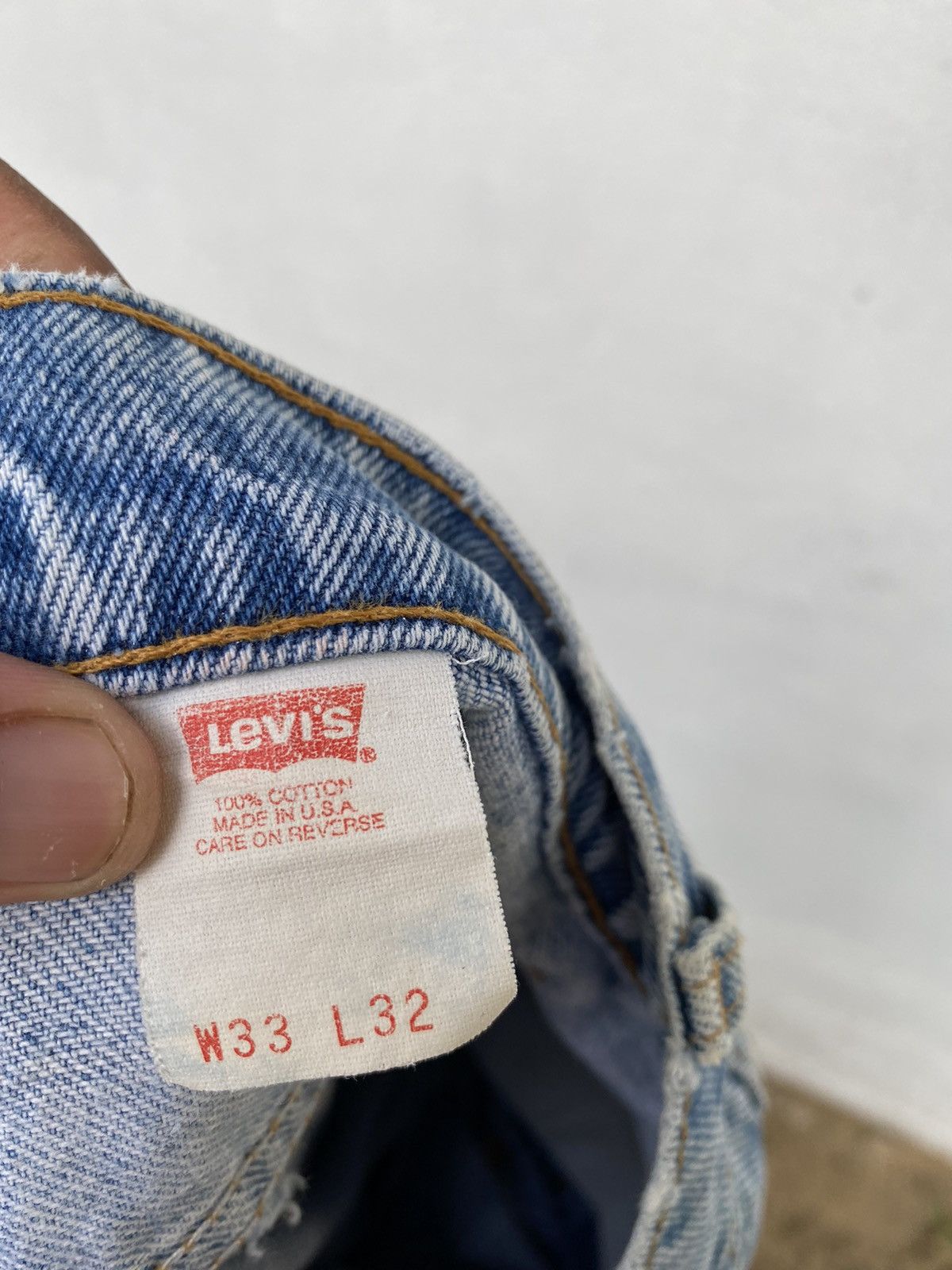 Levi's Vintage Levis Distressed lot 517 jeans size 32 Size US 32 / EU 48 - 12 Thumbnail