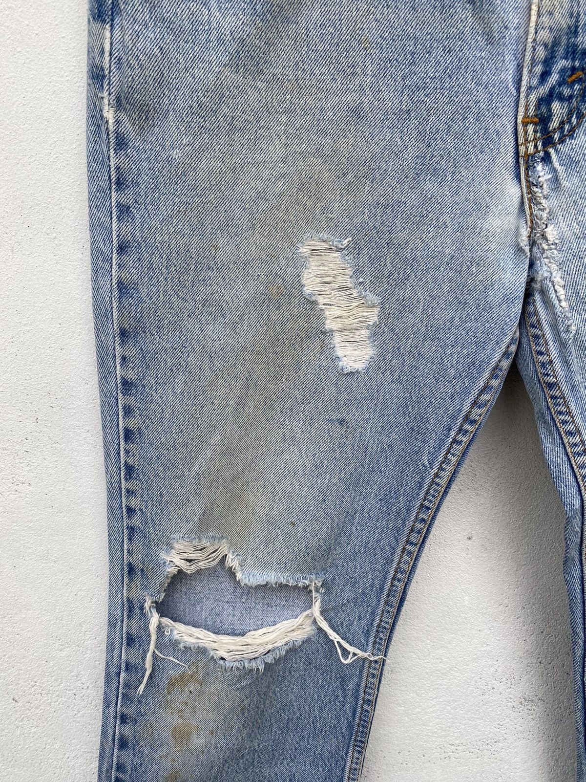 Levi's Vintage Levis Distressed lot 517 jeans size 32 Size US 32 / EU 48 - 4 Thumbnail