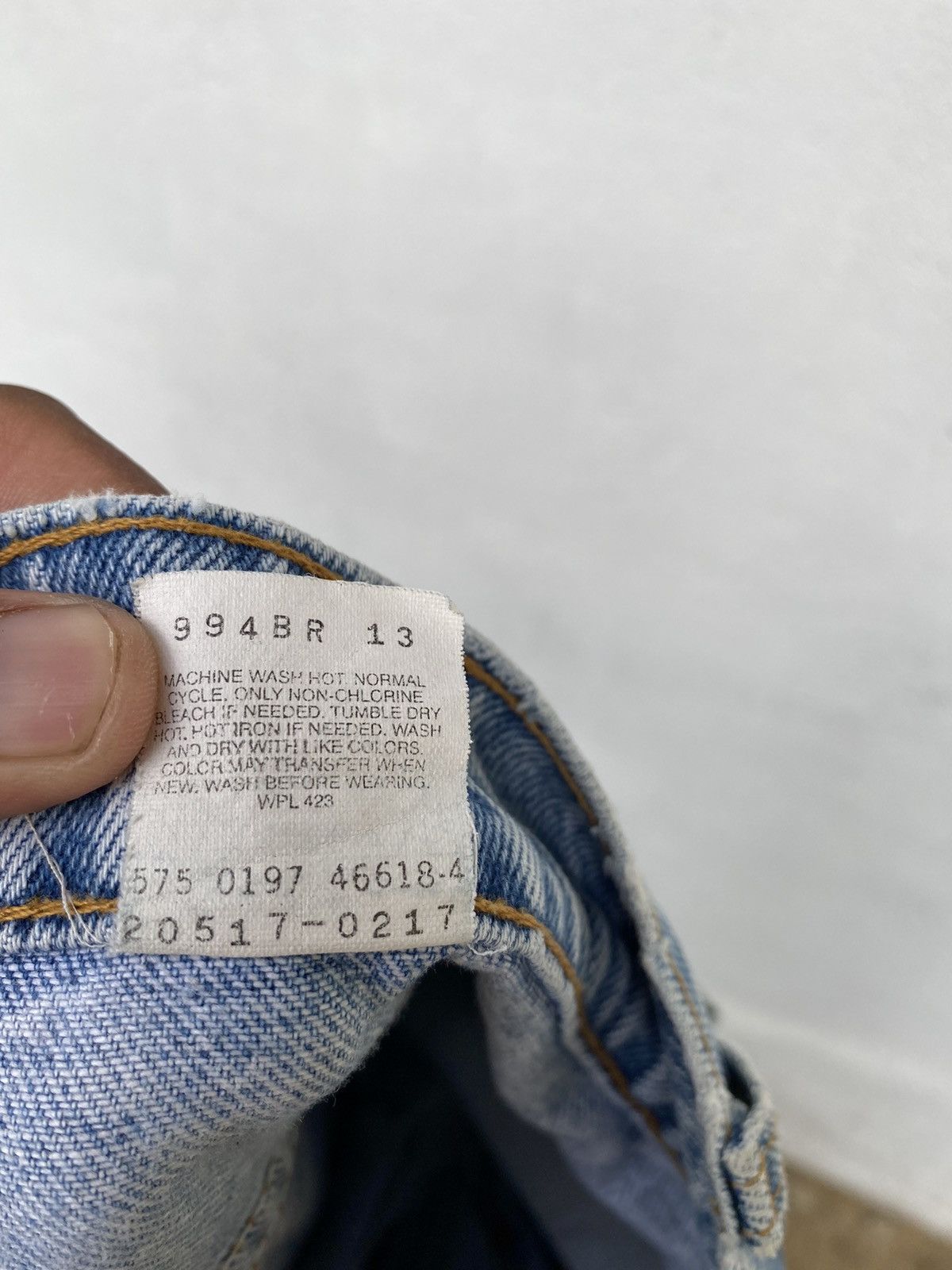 Levi's Vintage Levis Distressed lot 517 jeans size 32 Size US 32 / EU 48 - 13 Thumbnail