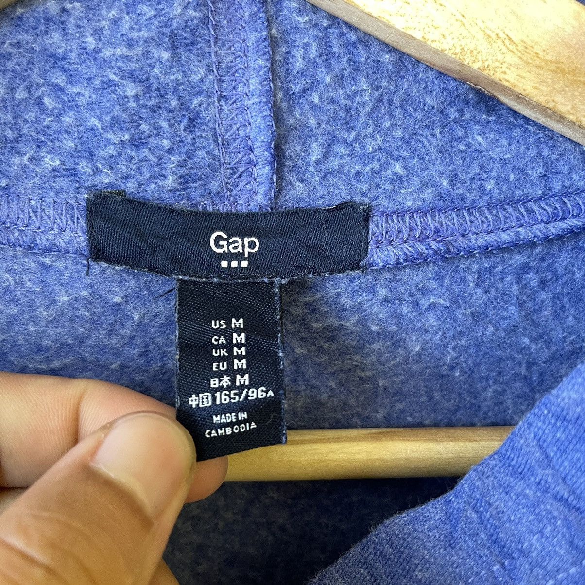 Gap × Japanese Brand Vintage Gap Embroided Big Logo Hoodie size M Size US M / EU 48-50 / 2 - 7 Thumbnail