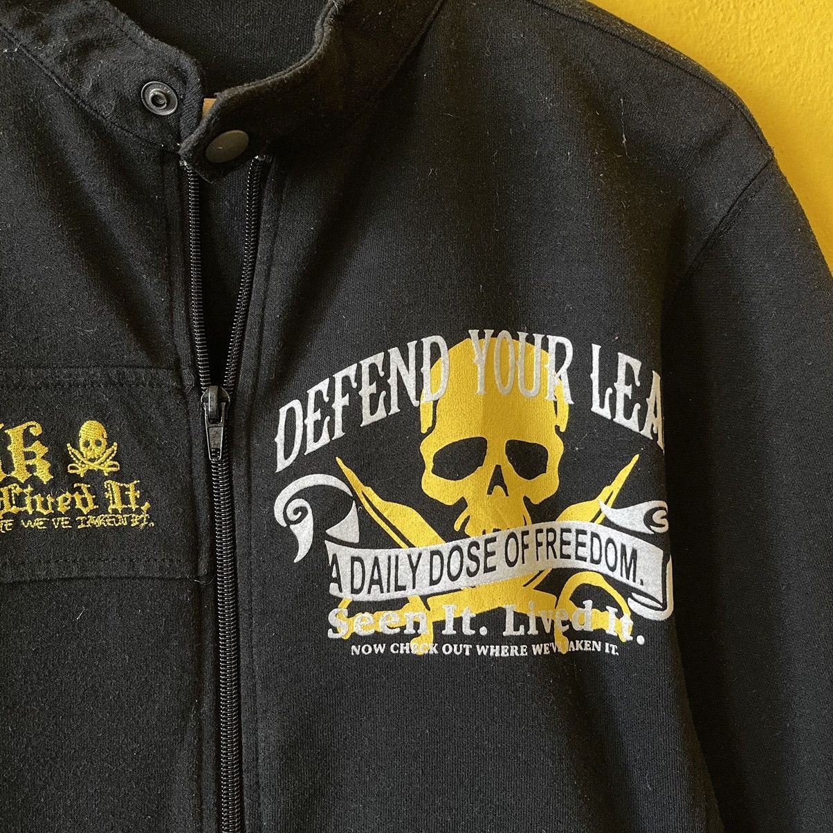 Airwalk 90’s Airwalk Defend Your Lead Big Logo Fullzip Sweater M Size US M / EU 48-50 / 2 - 7 Thumbnail