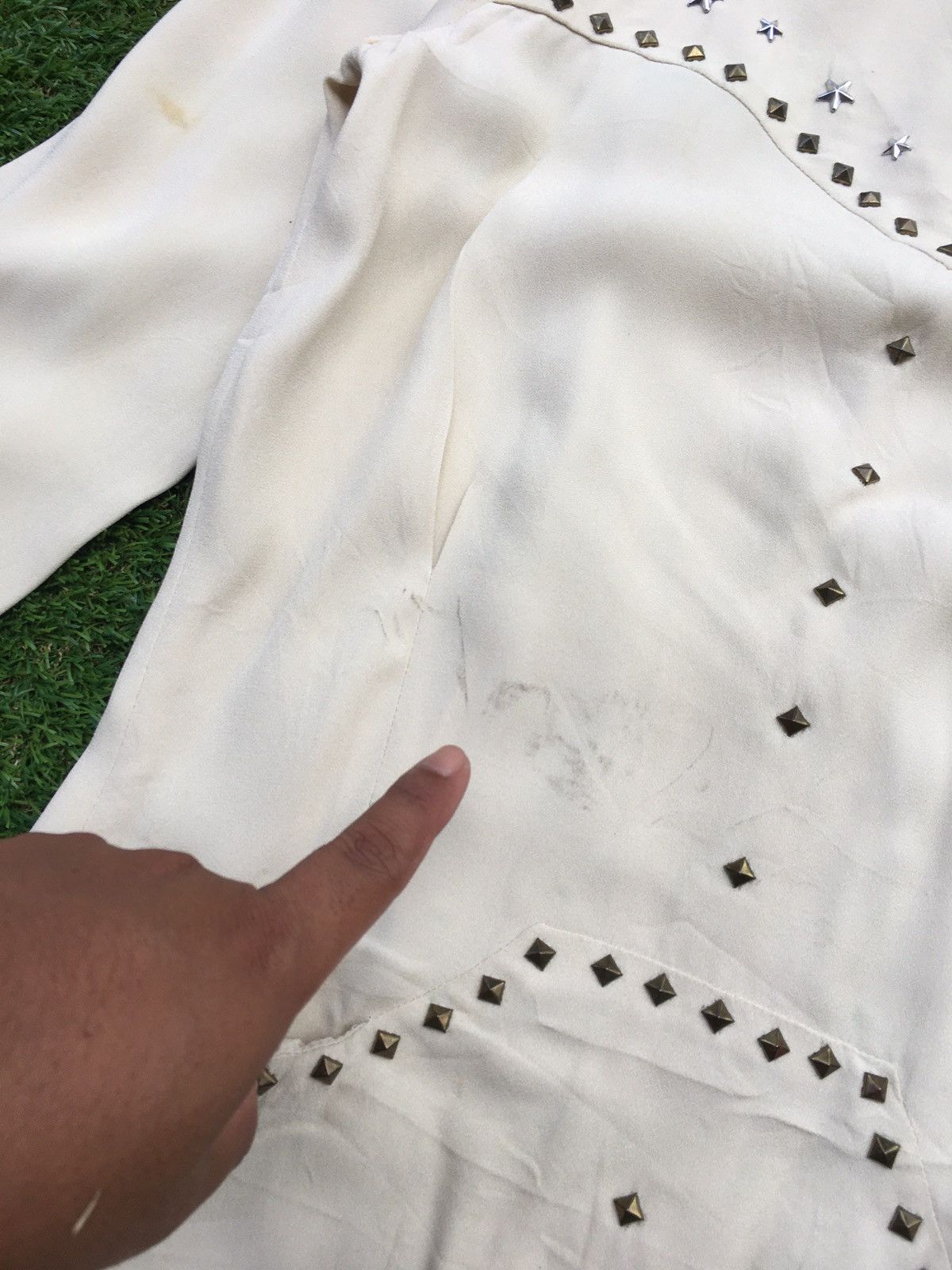 Isabel Marant Vintage Isabel Marant Studded Blouse Size S / US 4 / IT 40 - 9 Thumbnail