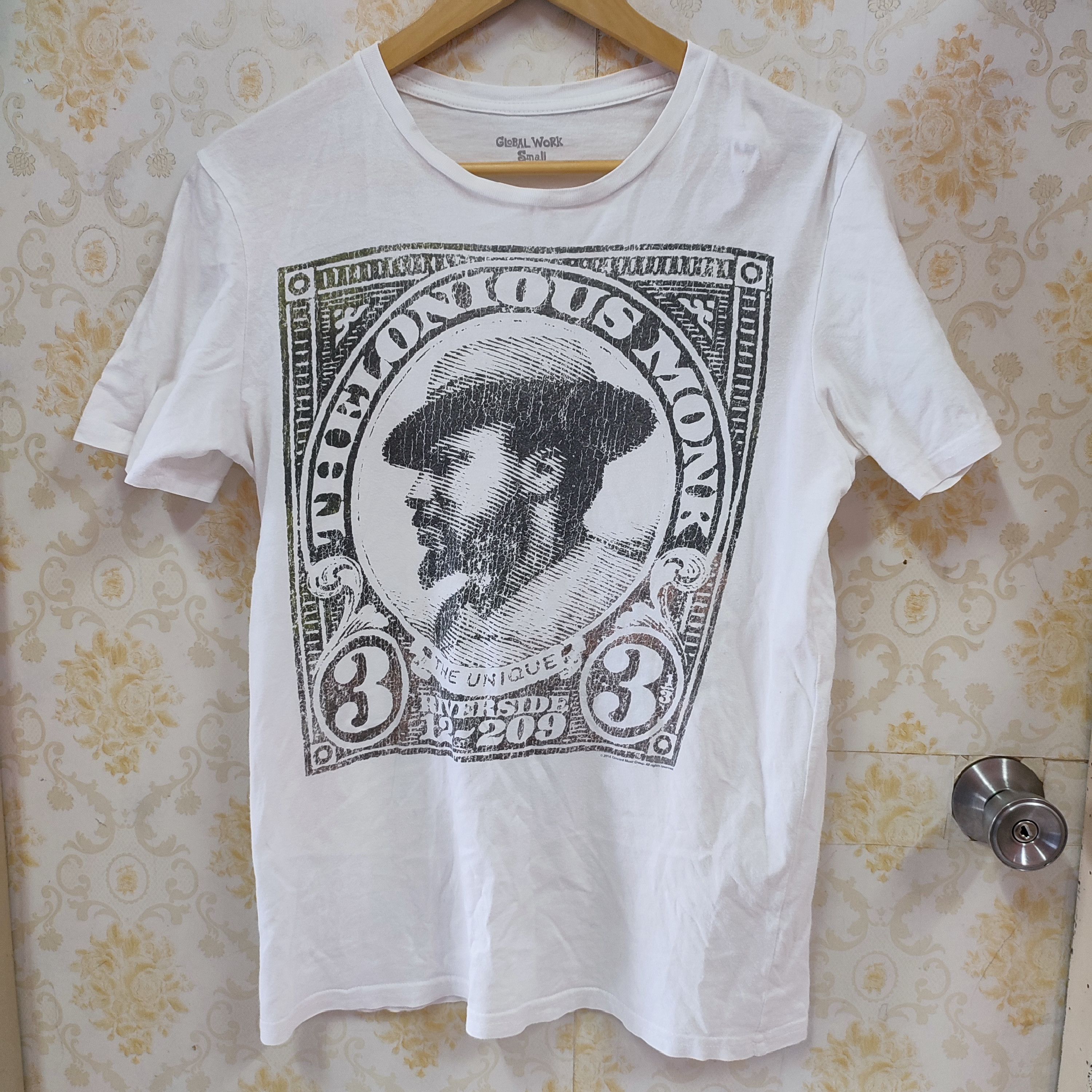 Band Tees × Made In Usa × Vintage VINTAGE THELONIOUS MONK TEE MADE 