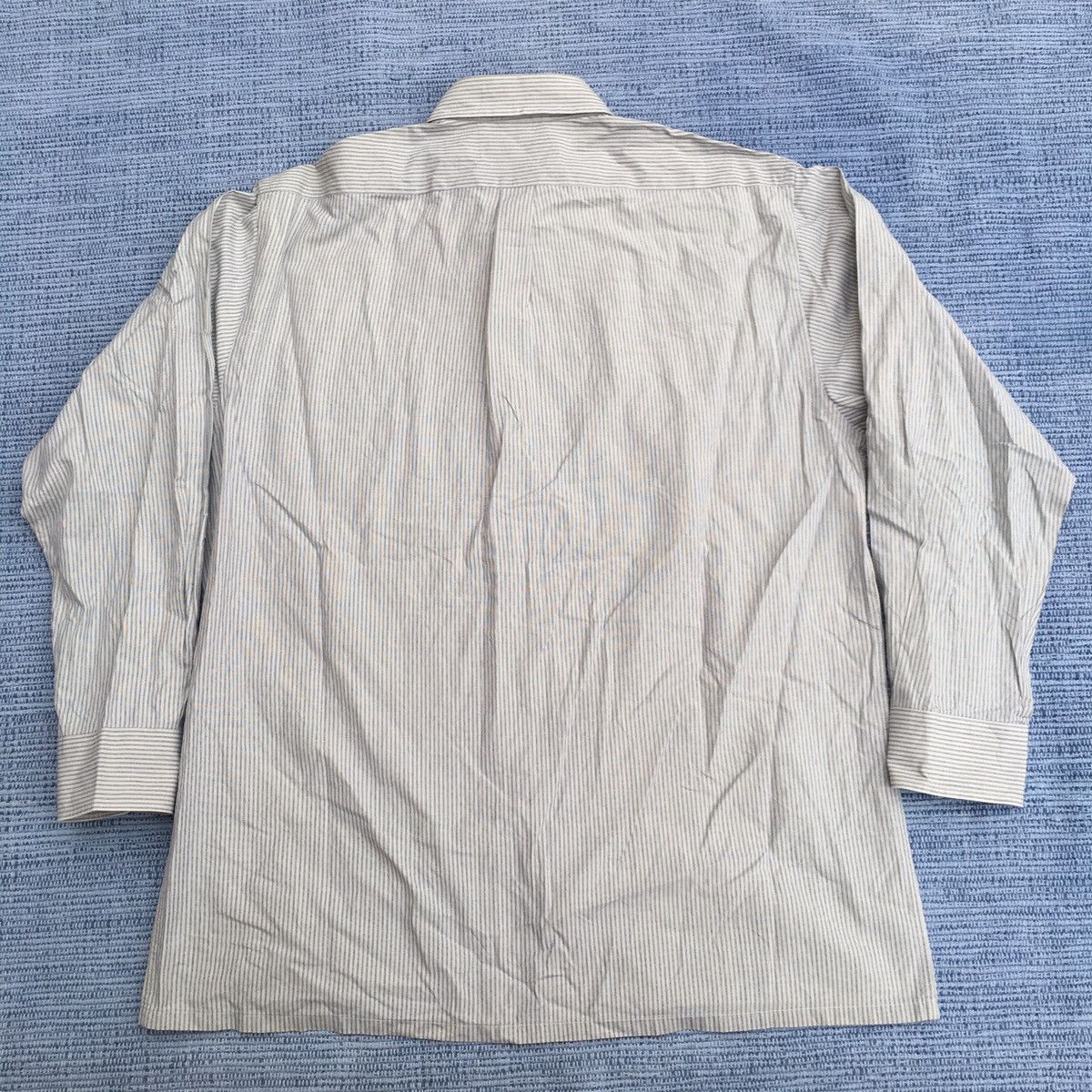 Christian Dior Monsieur × Vintage striped casual shirt Size US L / EU 52-54 / 3 - 8 Thumbnail
