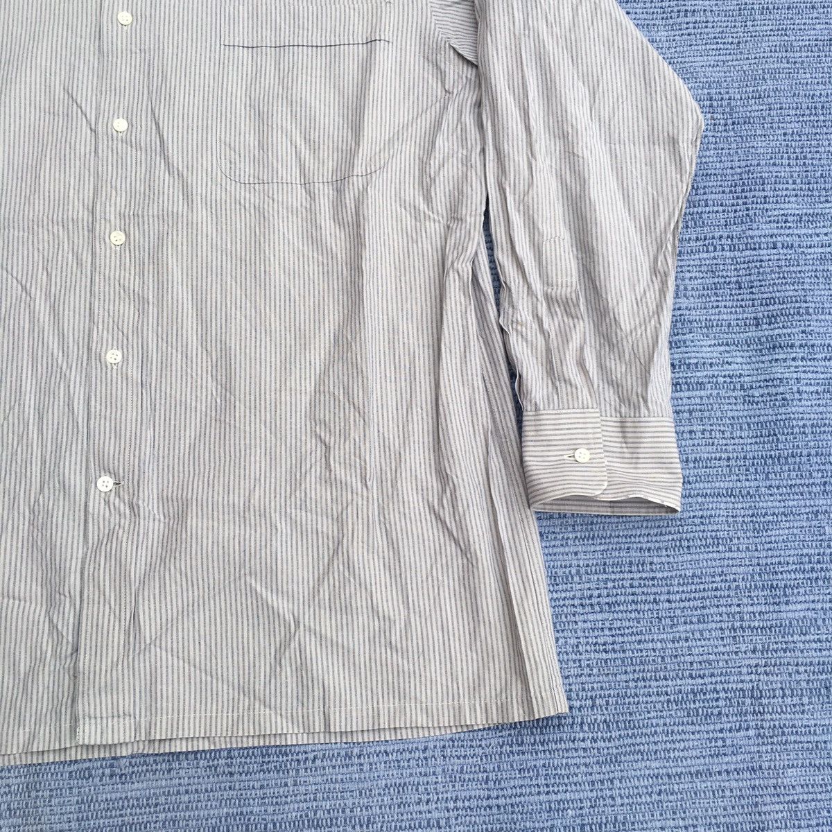 Christian Dior Monsieur × Vintage striped casual shirt Size US L / EU 52-54 / 3 - 4 Thumbnail
