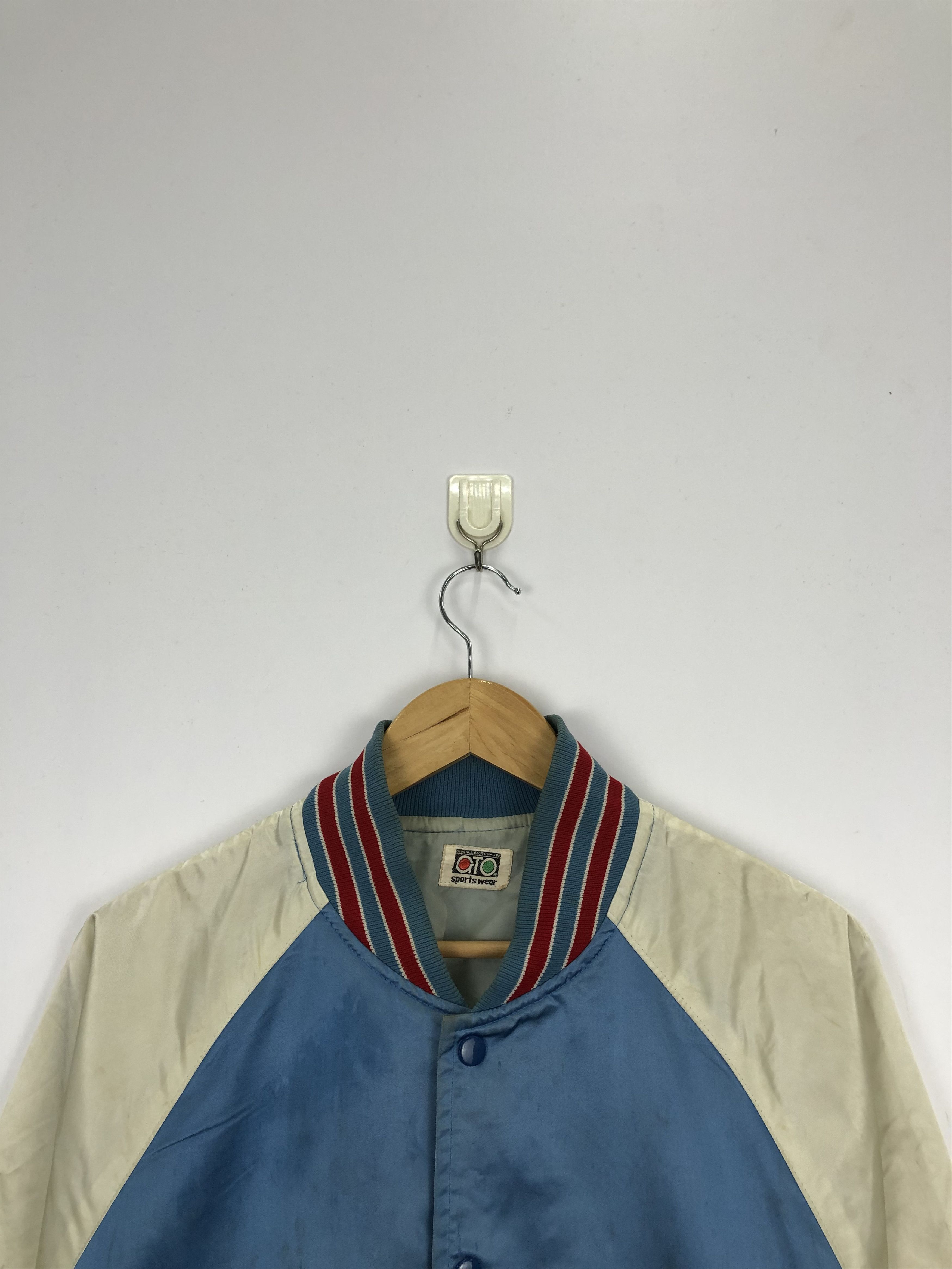 Other Vintage 80s Japanese Brand GTO Varsity Jacket Silk Size US L / EU 52-54 / 3 - 3 Thumbnail