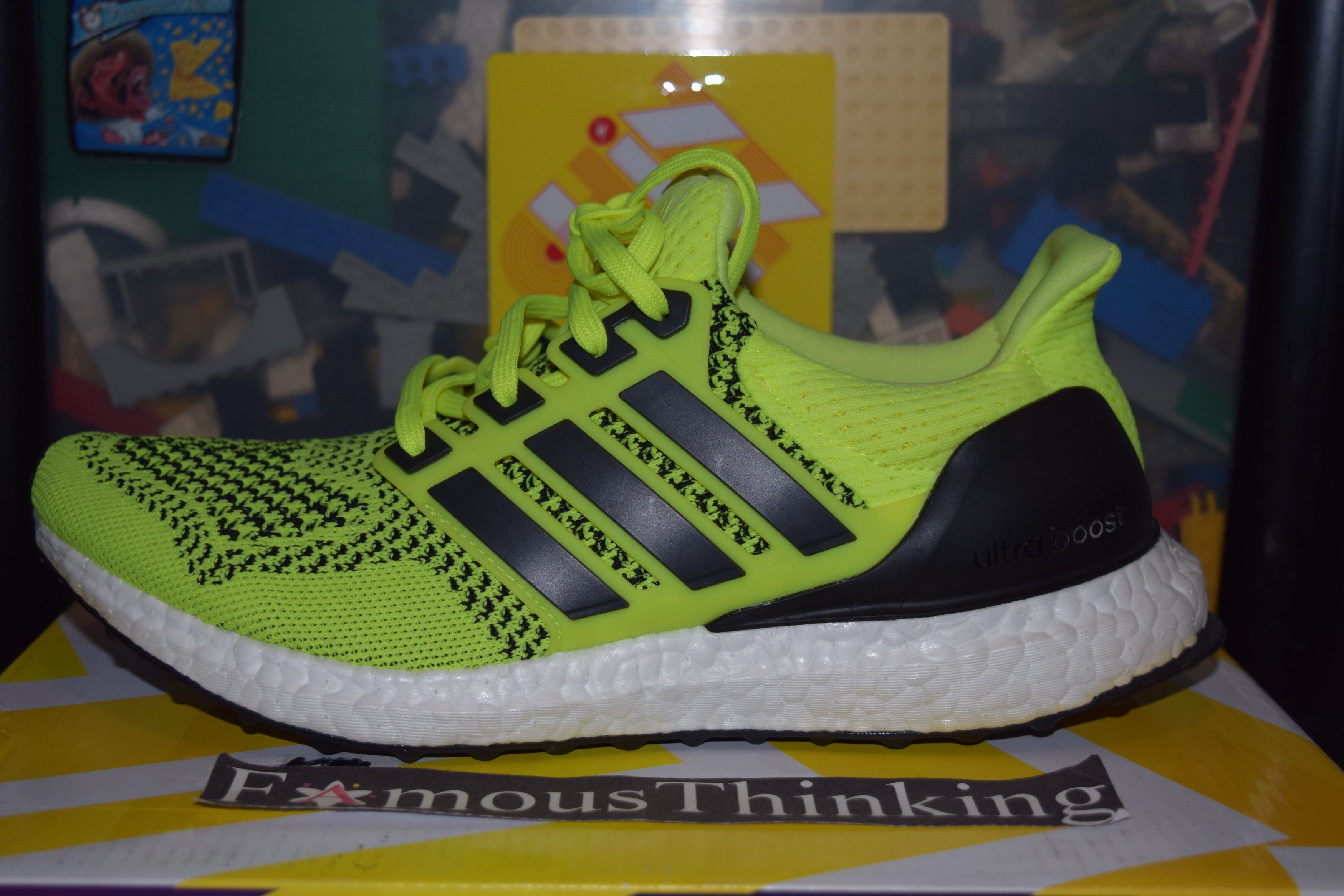 Adidas Ultra Boost Neon Yellow Grailed