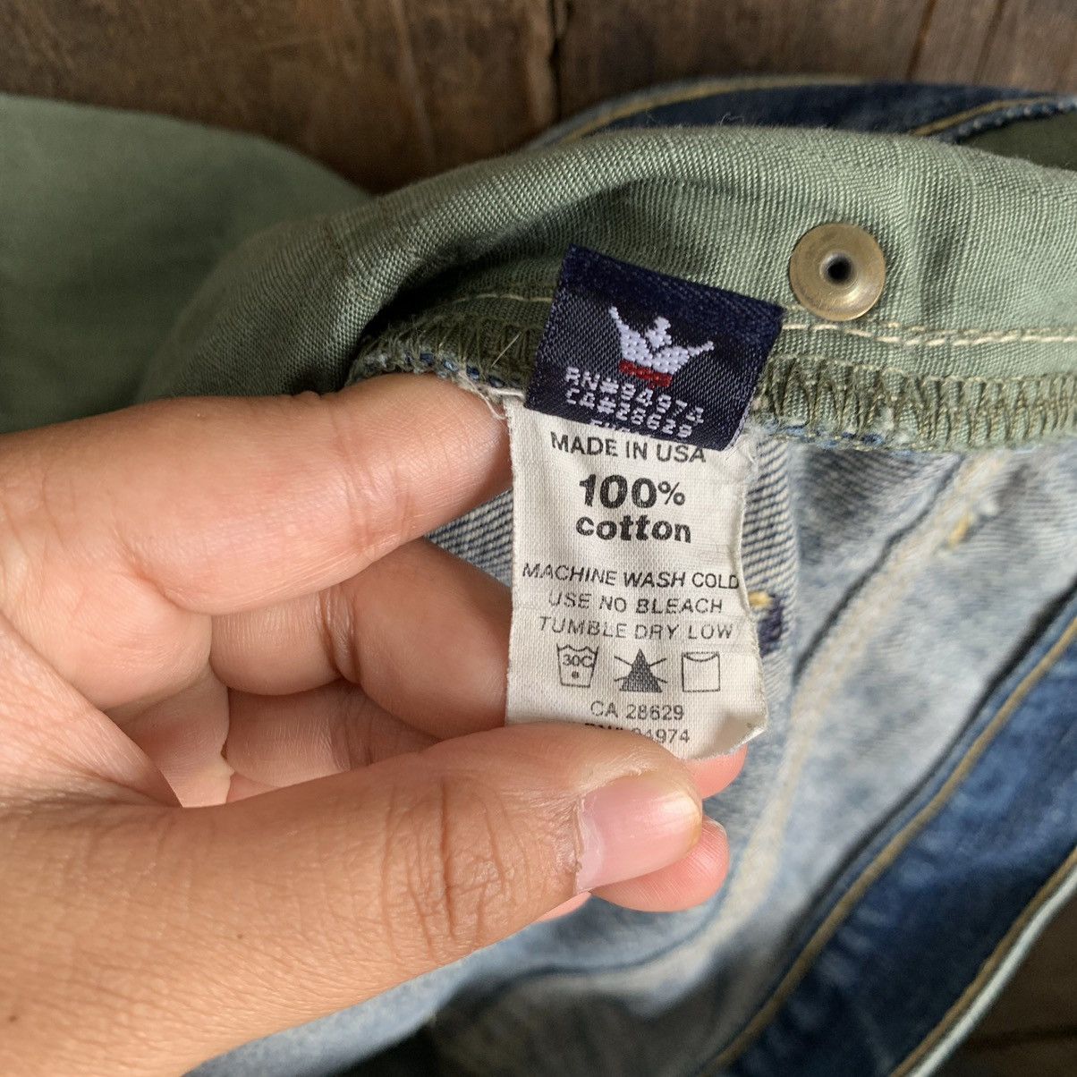 Stussy Vtg Stussy Distressed Denim Jeans Size US 33 - 18 Thumbnail