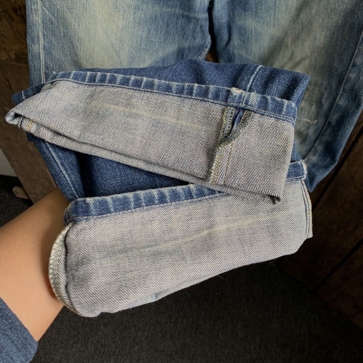 Stussy Vtg Stussy Distressed Denim Jeans Size US 33 - 10 Thumbnail