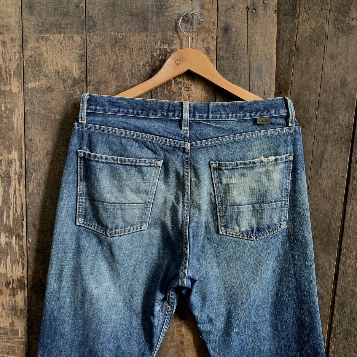 Stussy Vtg Stussy Distressed Denim Jeans Size US 33 - 11 Thumbnail