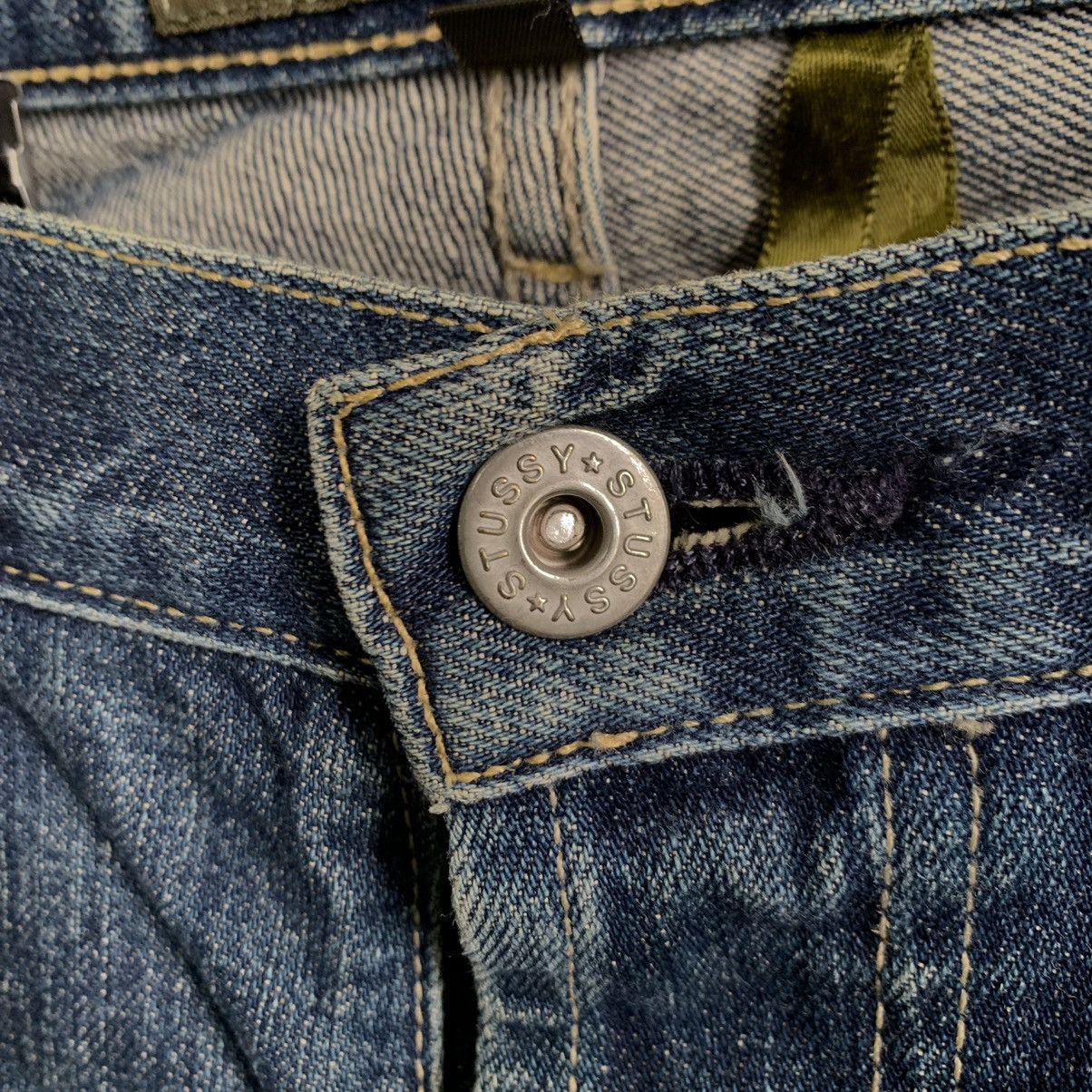 Stussy Vtg Stussy Distressed Denim Jeans Size US 33 - 5 Thumbnail
