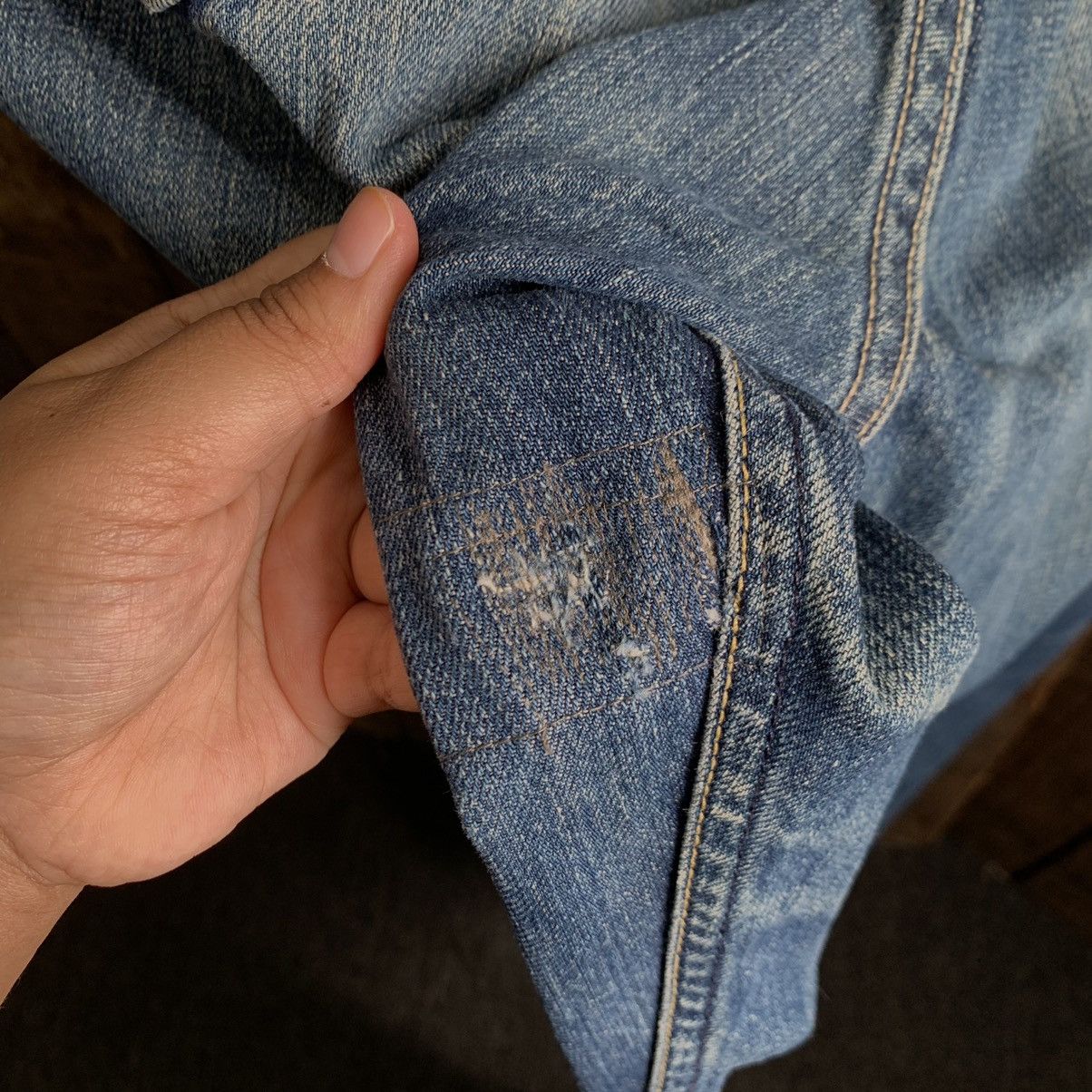 Stussy Vtg Stussy Distressed Denim Jeans Size US 33 - 14 Thumbnail