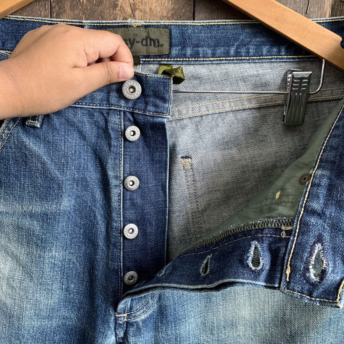 Stussy Vtg Stussy Distressed Denim Jeans Size US 33 - 8 Thumbnail