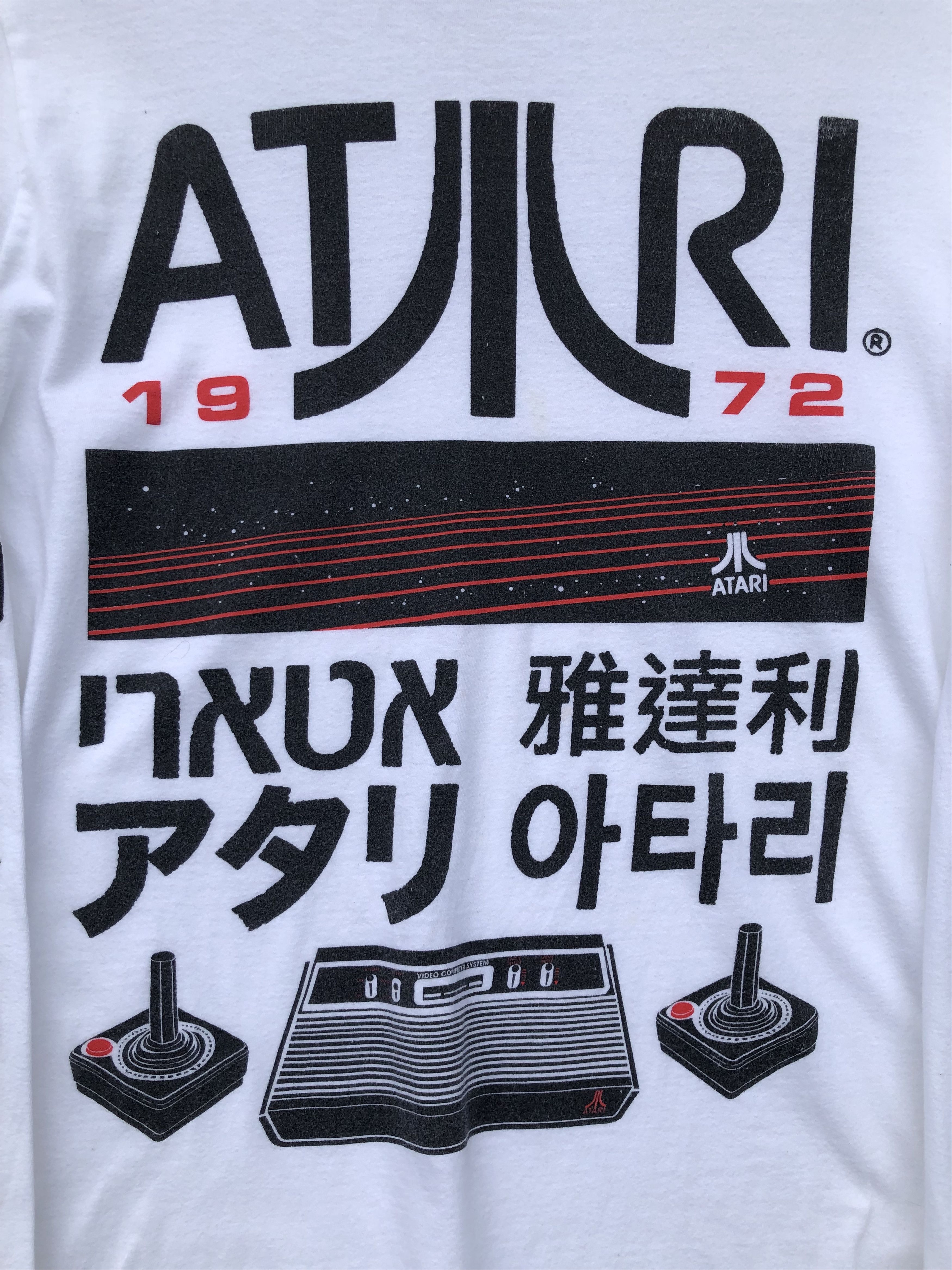 Playstation CLASSIC ATARI GAMING CONSOLE L/S SHIRT RARE DESIGN Size US S / EU 44-46 / 1 - 3 Thumbnail
