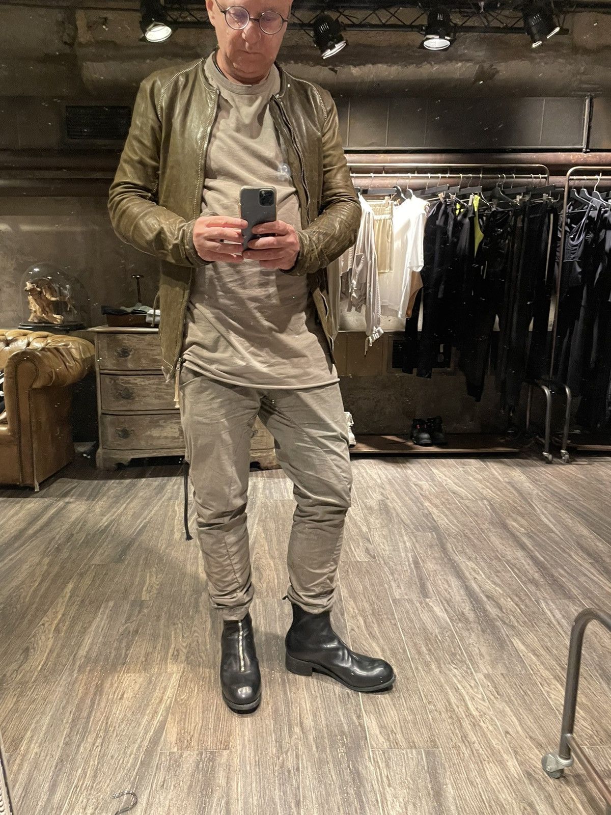 Boris Bidjan Saberi BBS leather jacket Size US M / EU 48-50 / 2 - 8 Thumbnail