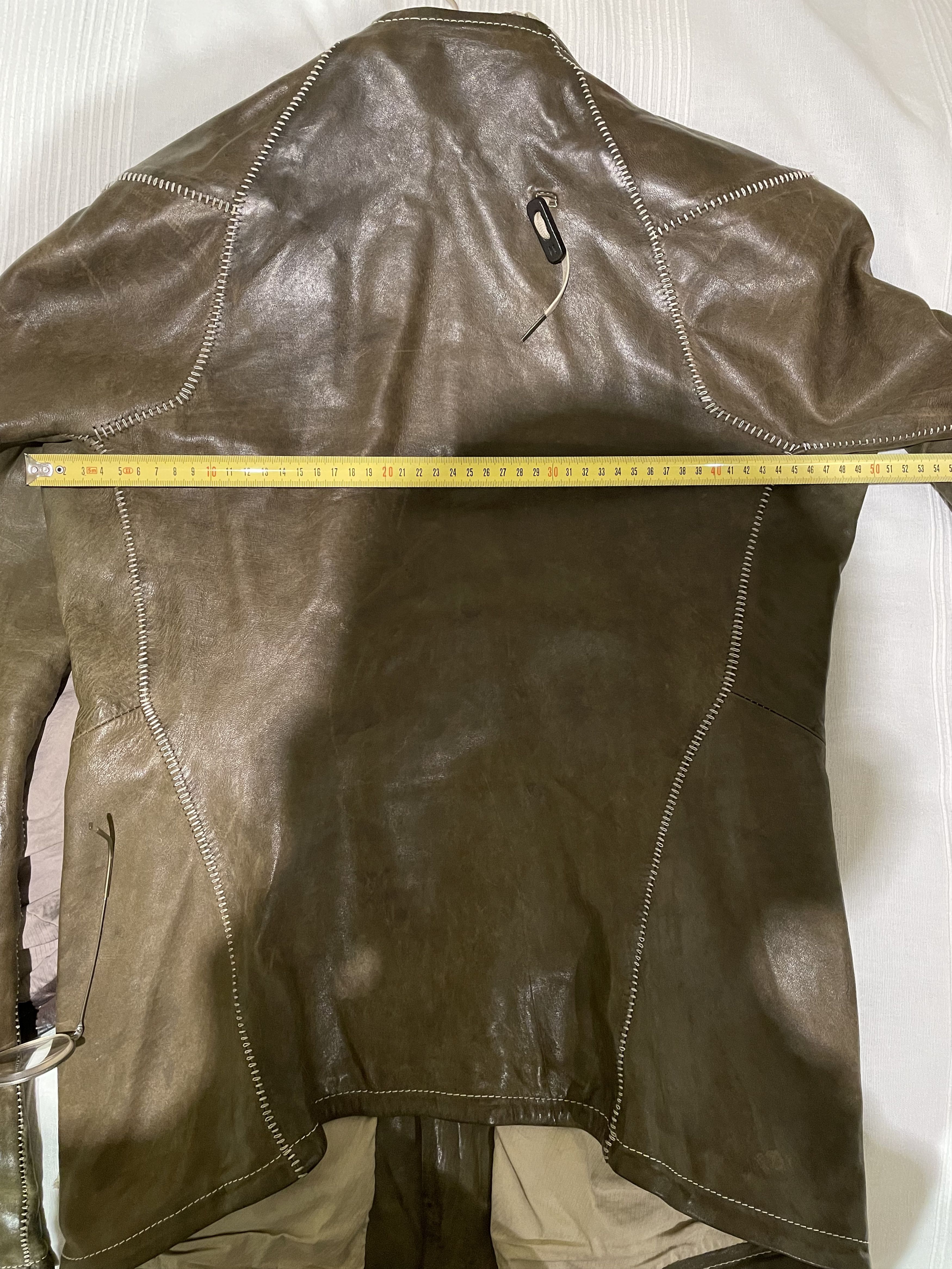 Boris Bidjan Saberi BBS leather jacket Size US M / EU 48-50 / 2 - 10 Thumbnail