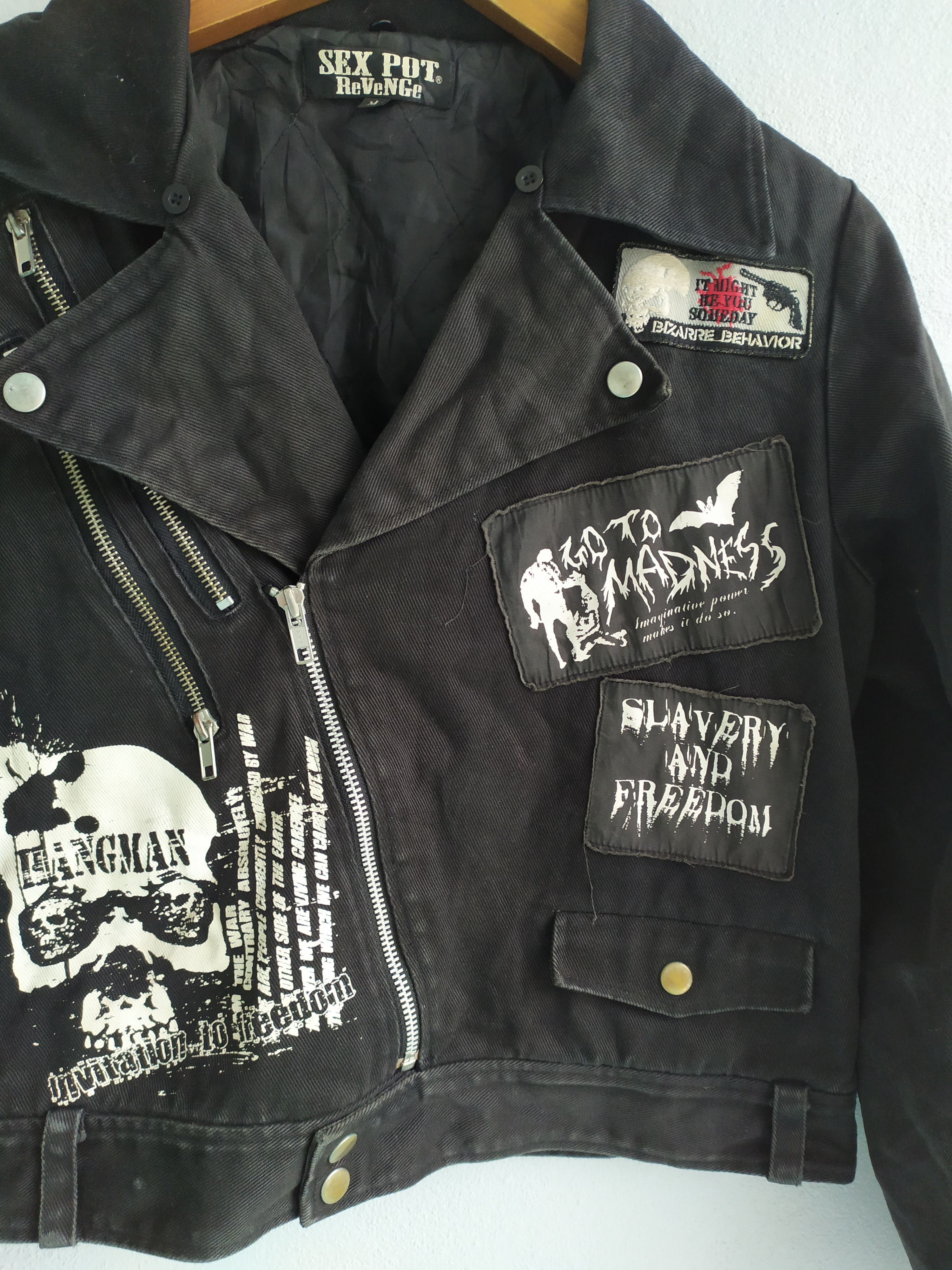 14th Addiction × If Six Was Nine × Japanese Brand Sex Pot Revenge Punk Rock Jacket Size US S / EU 44-46 / 1 - 8 Thumbnail