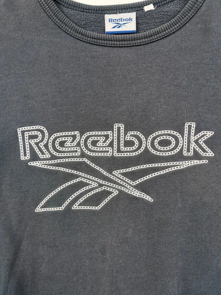 Reebok Rare!!! Reebok Embroidered Big Logo Sweatshirt Size US XL / EU 56 / 4 - 3 Thumbnail