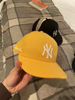 Hat Club Noho Exclusive NY Yankees Pink Brim Size 7 1/4