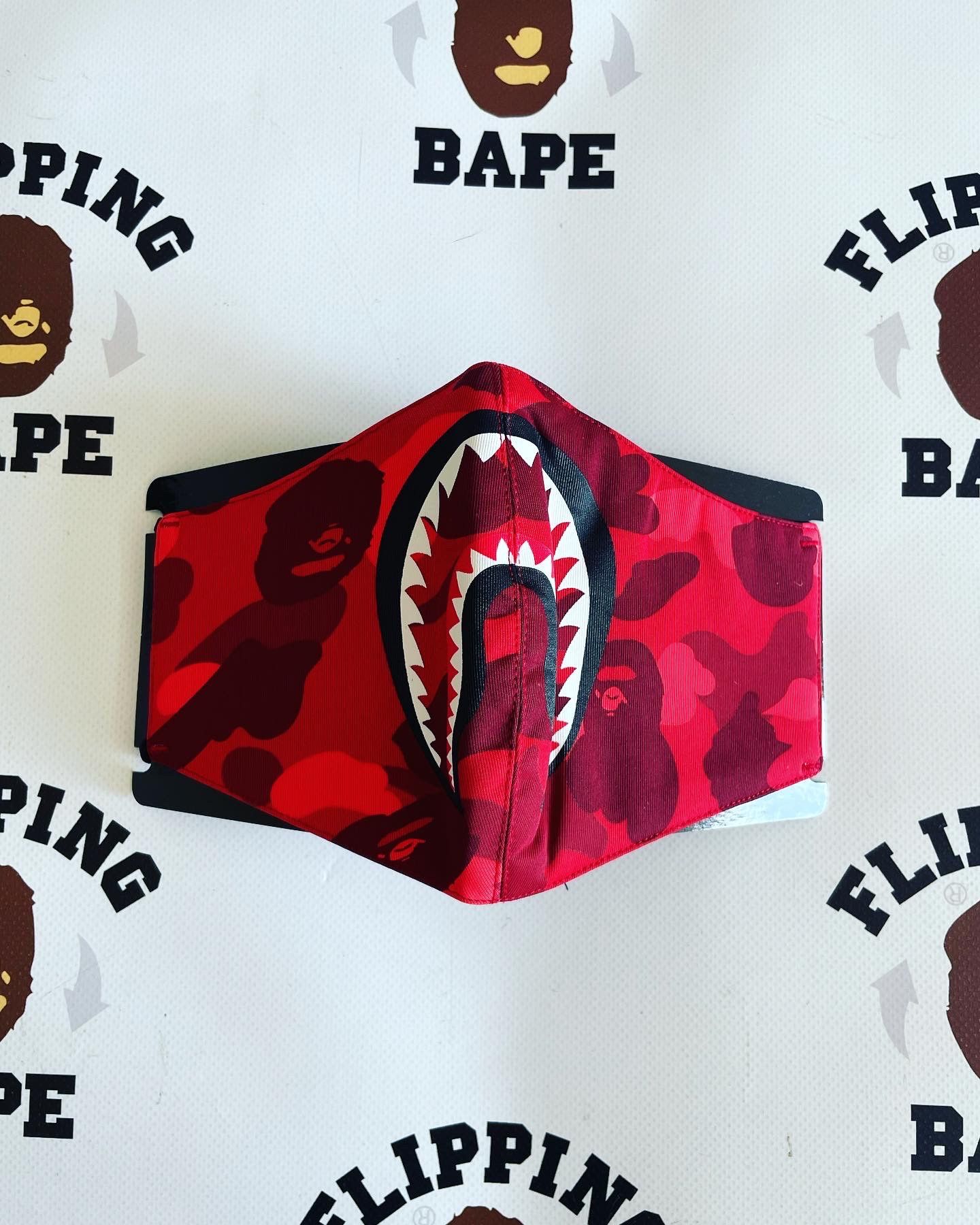 Bape BAPE COLOR CAMO SHARK MASK | Grailed