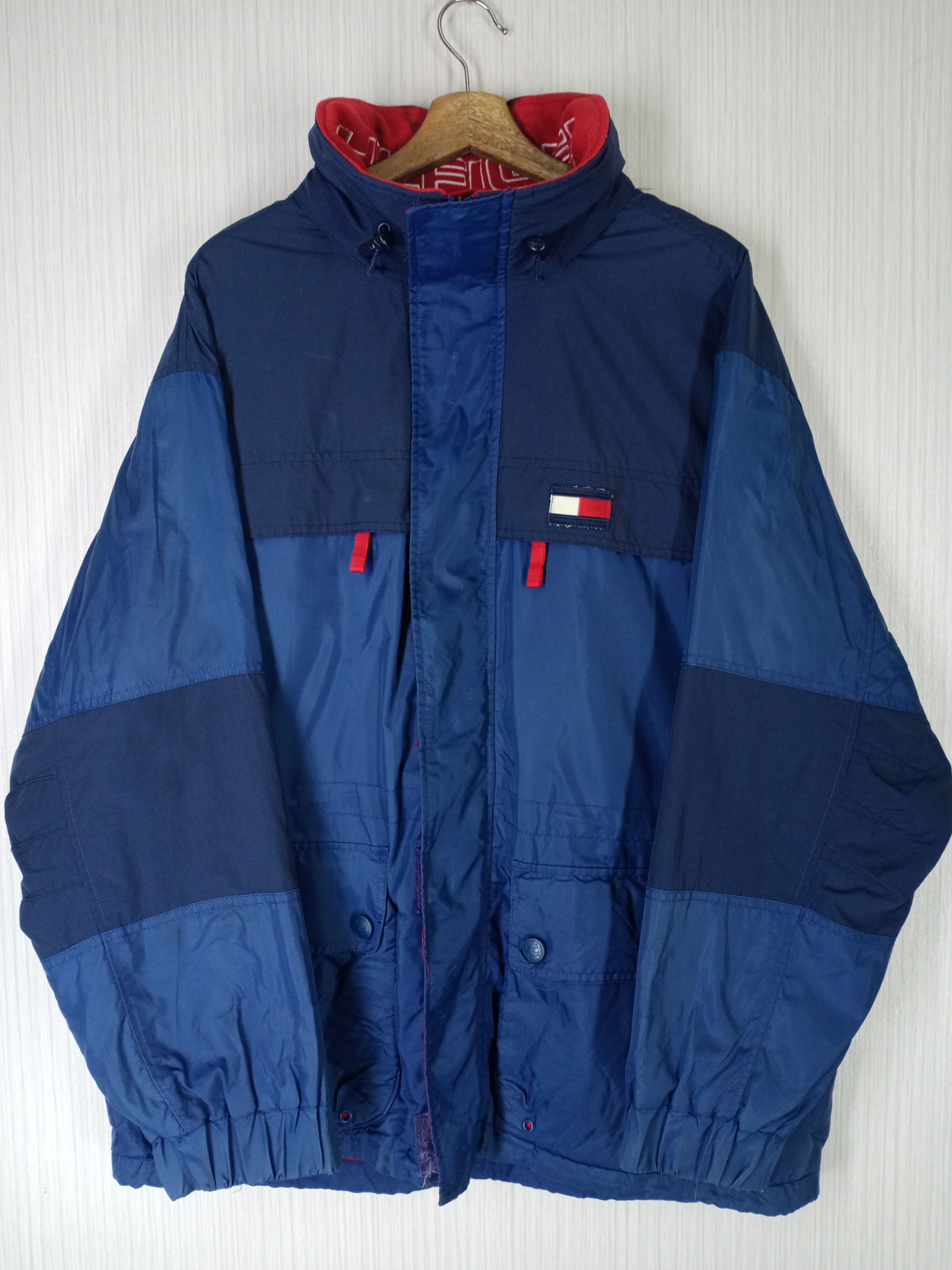 Tommy Hilfiger Vintage 90's Tommy Hilfiger Jacket Size US L / EU 52-54 / 3 - 2 Thumbnail
