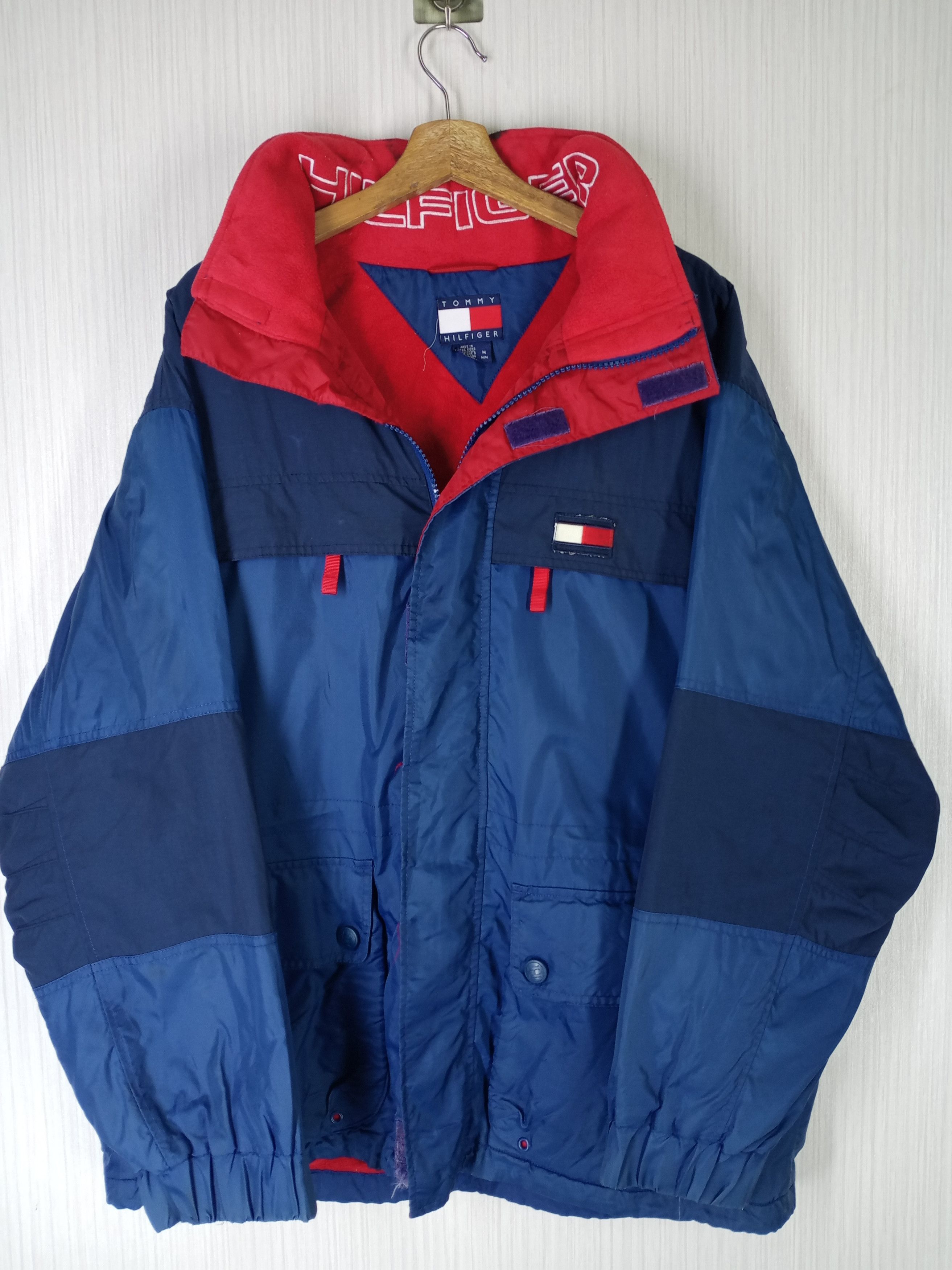 Tommy Hilfiger Vintage 90's Tommy Hilfiger Jacket Size US L / EU 52-54 / 3 - 1 Thumbnail