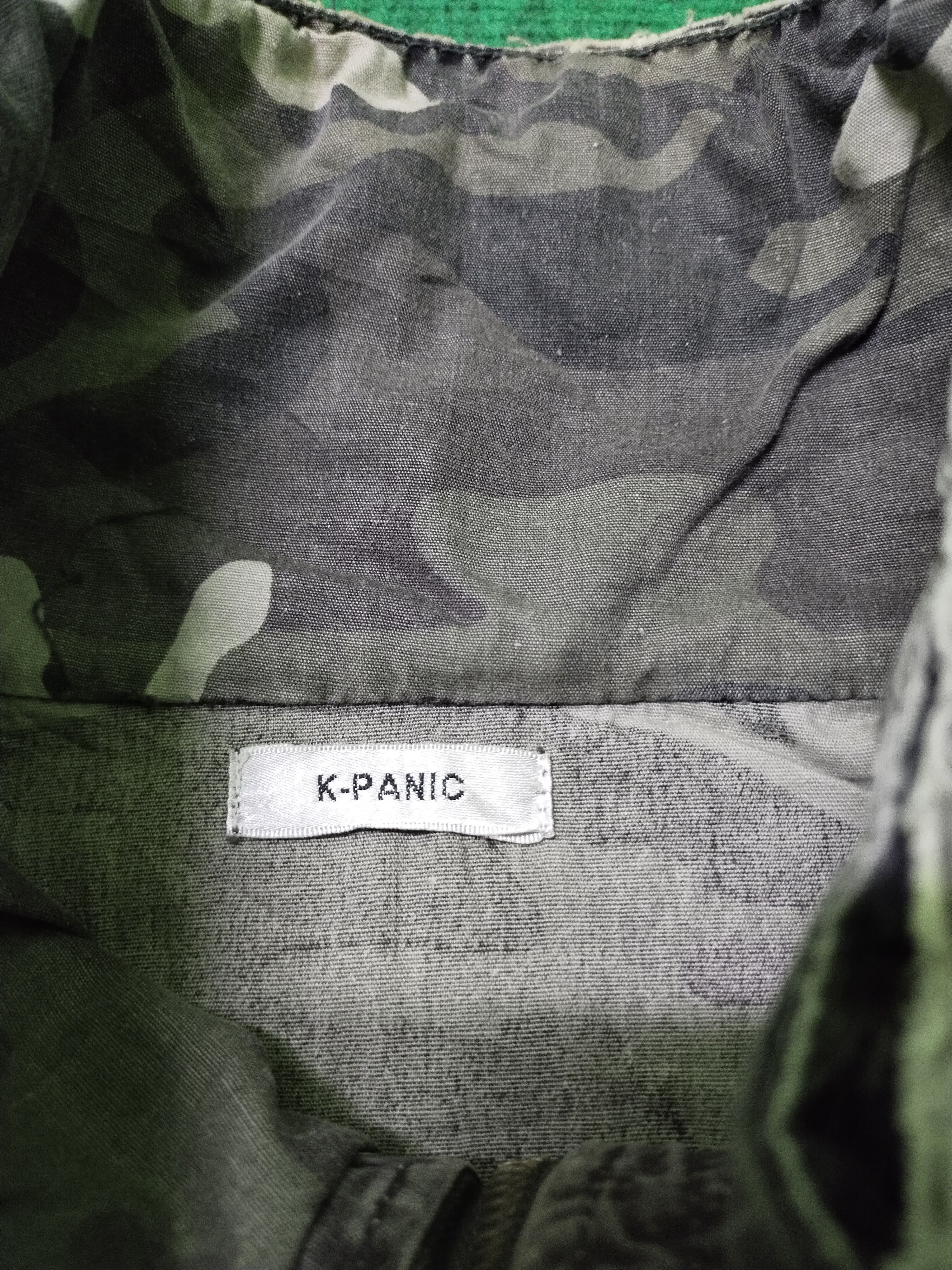 If Six Was Nine Vintage K-Panic Vest Camo Military Size US M / EU 48-50 / 2 - 8 Thumbnail