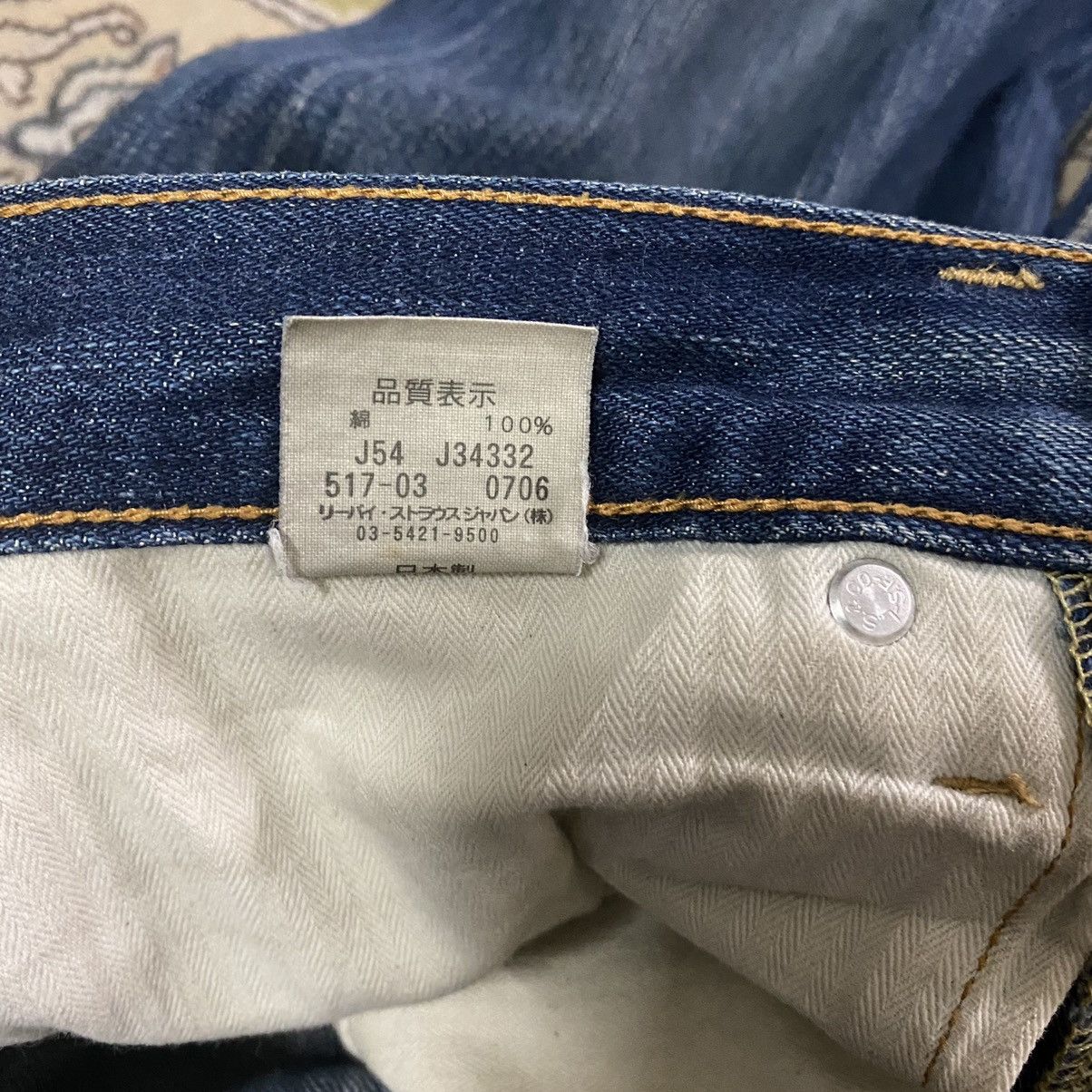 Levi's Vintage Levis 517 Flare Jeans Hedi Slimane Size US 30 / EU 46 - 14 Thumbnail