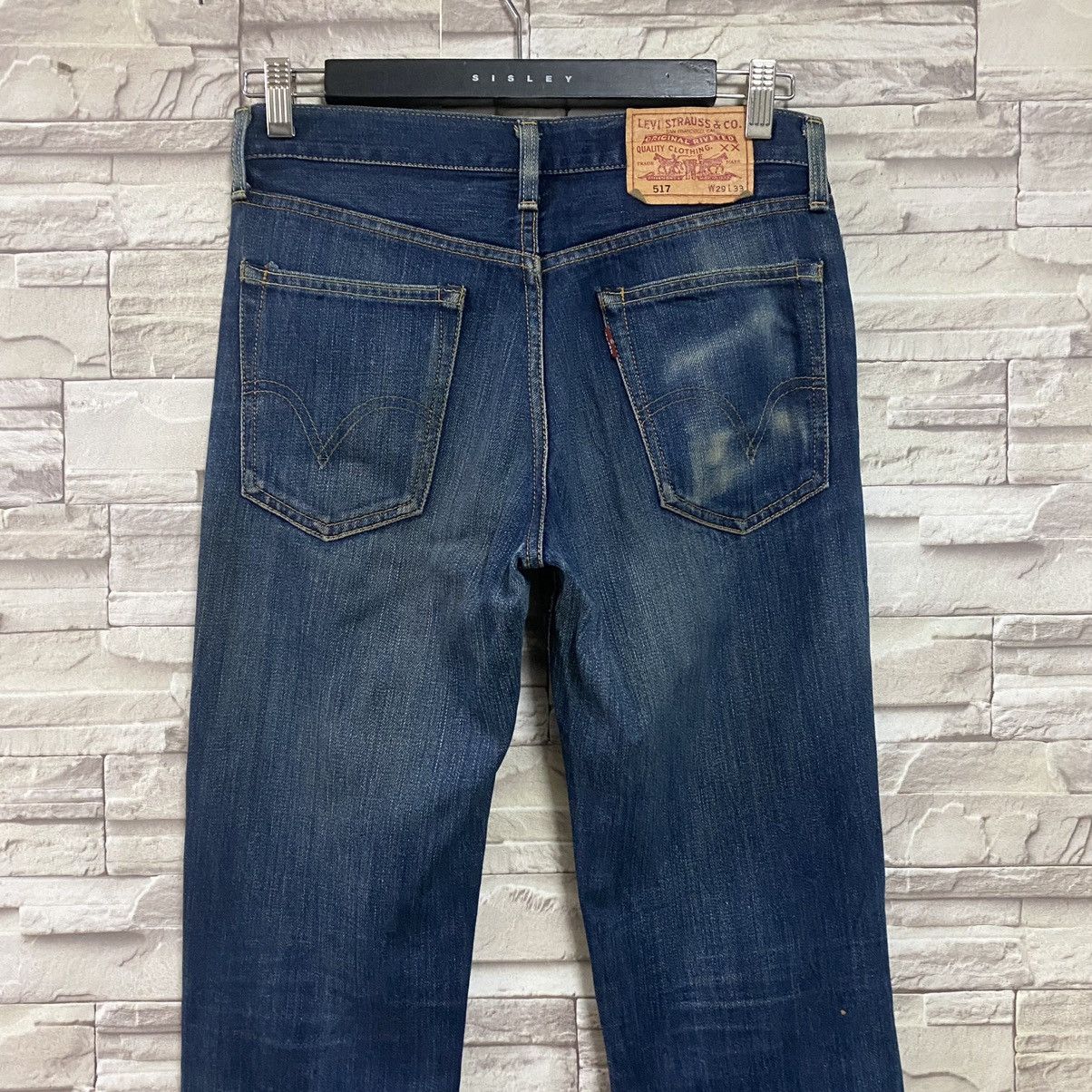 Levi's Vintage Levis 517 Flare Jeans Hedi Slimane Size US 30 / EU 46 - 9 Thumbnail