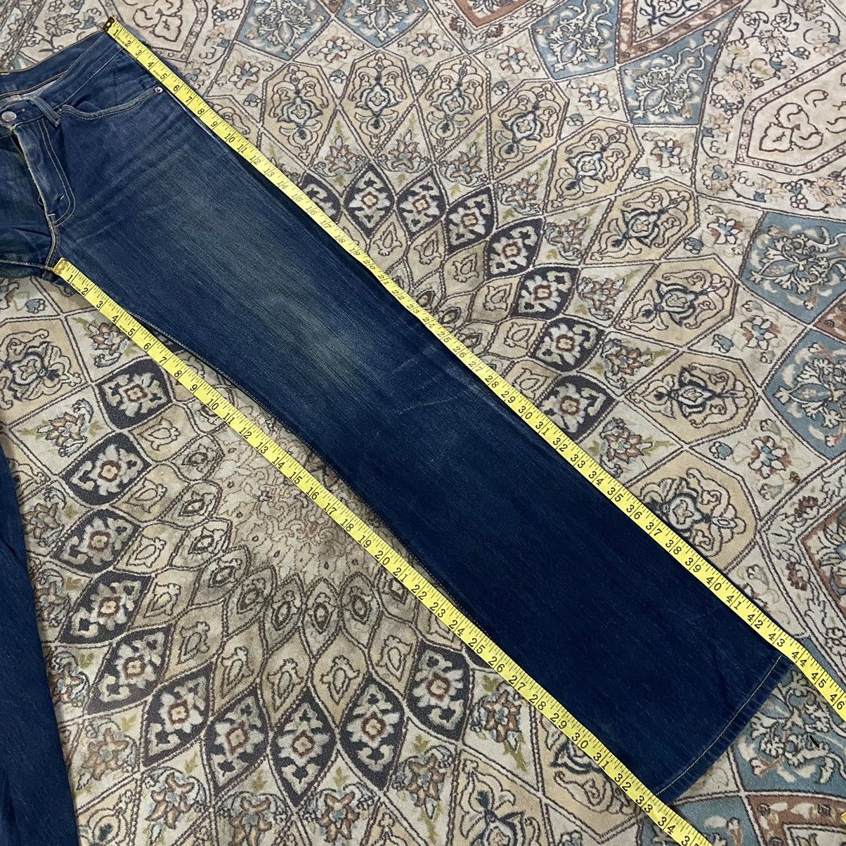 Levi's Vintage Levis 517 Flare Jeans Hedi Slimane Size US 30 / EU 46 - 17 Thumbnail