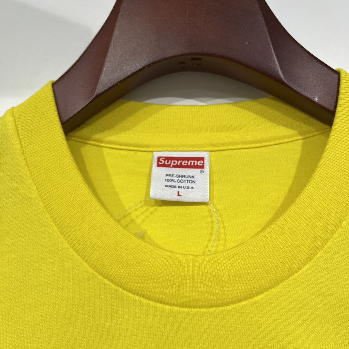 Supreme Supreme Bandana Box Logo Tee Yellow Size US L / EU 52-54 / 3 - 3 Thumbnail