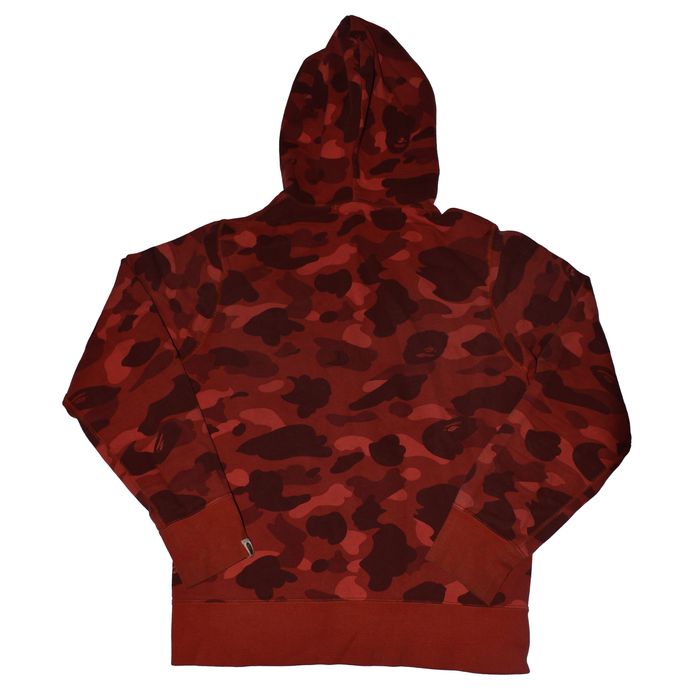 BAPE Red Camo 'BAPE' Hoodie