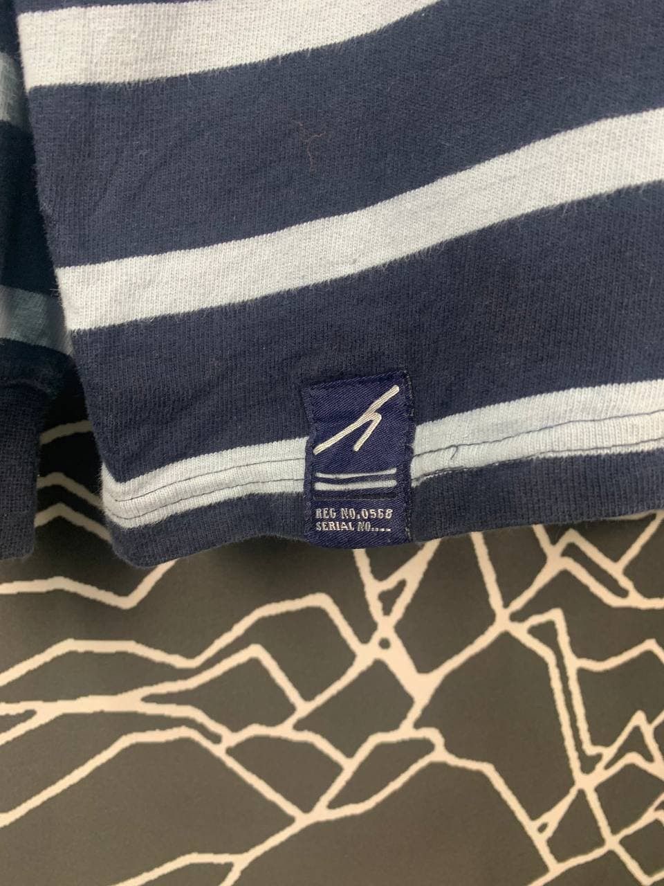 Karl Kani Vtg Karl Kani Hip Hop Streetwear Rugby Polo Stripe Tee Size US XL / EU 56 / 4 - 7 Thumbnail